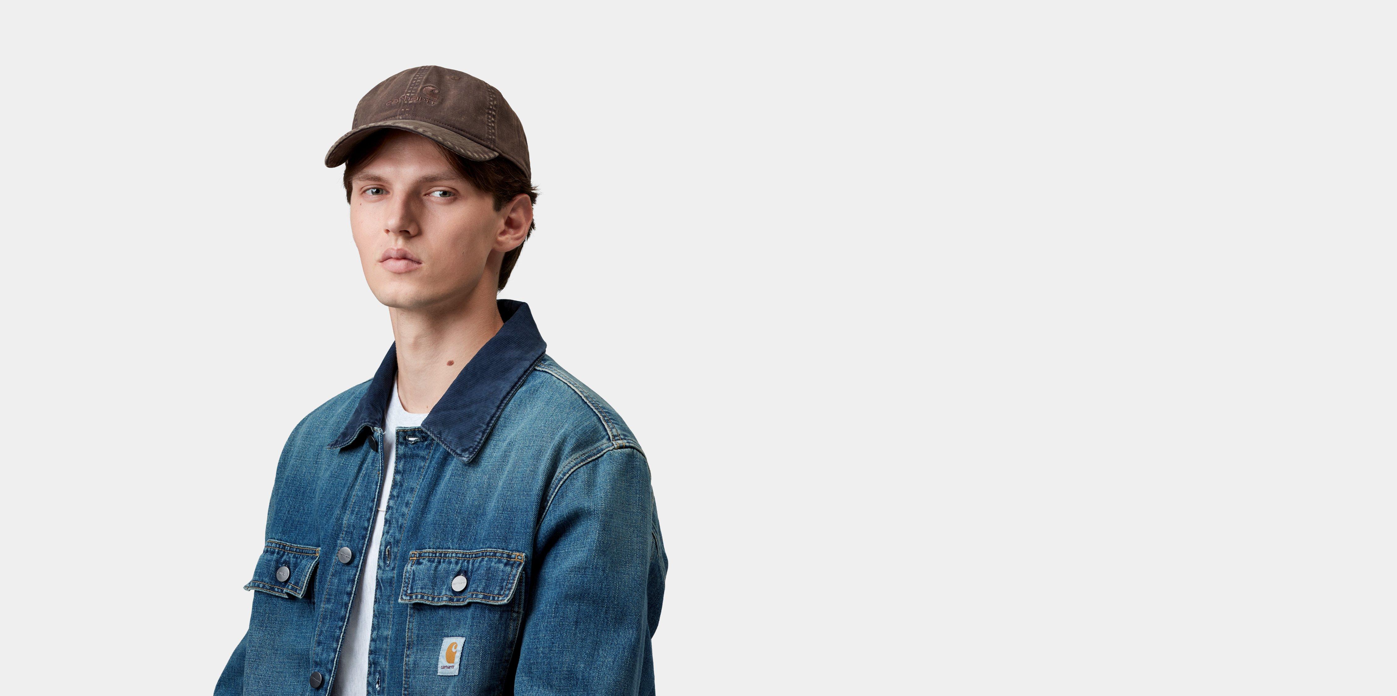 Carhartt WIP Lambert Cap Tobacco moon wash | brown