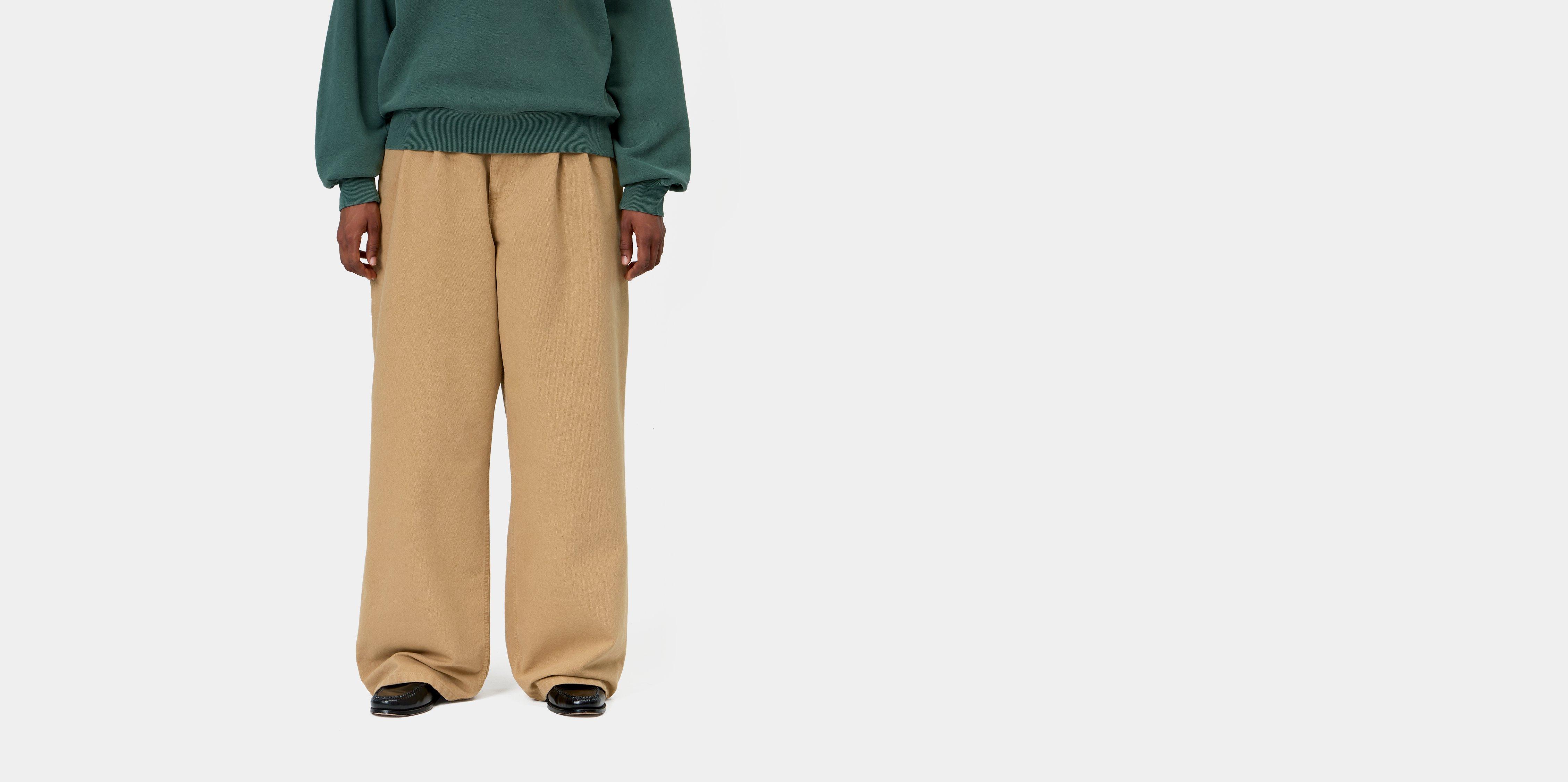 Carhartt WIP W' Billie Single Knee Pant WIP Dusty H stone washed | brown | 32 | Women