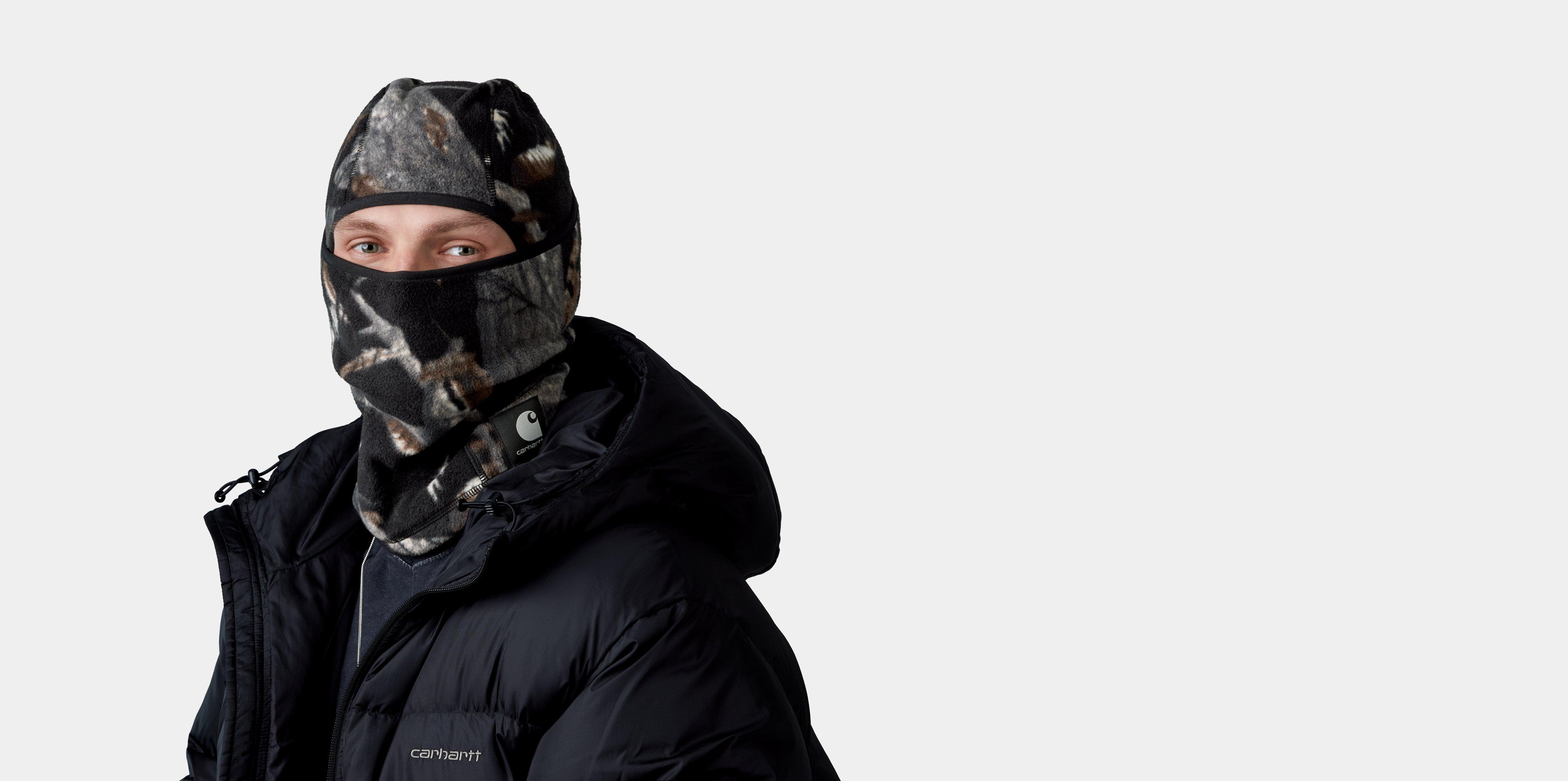 Carhartt WIP Blevin Mask Camo Feather Tree, Black | multicolor|black|camo