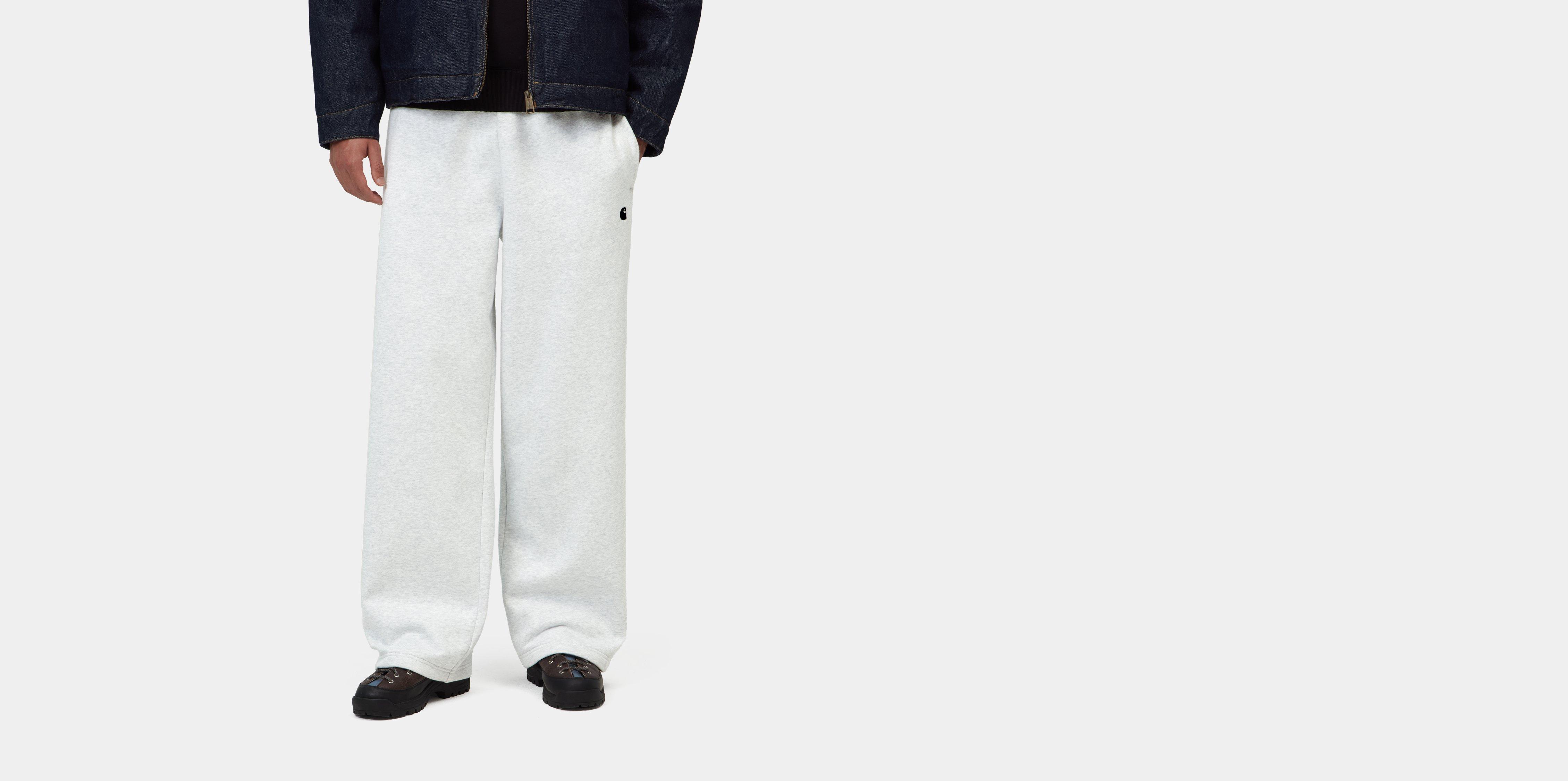 Carhartt WIP Mack Sweat Pant Ash Heather / Black | grey | L | Men