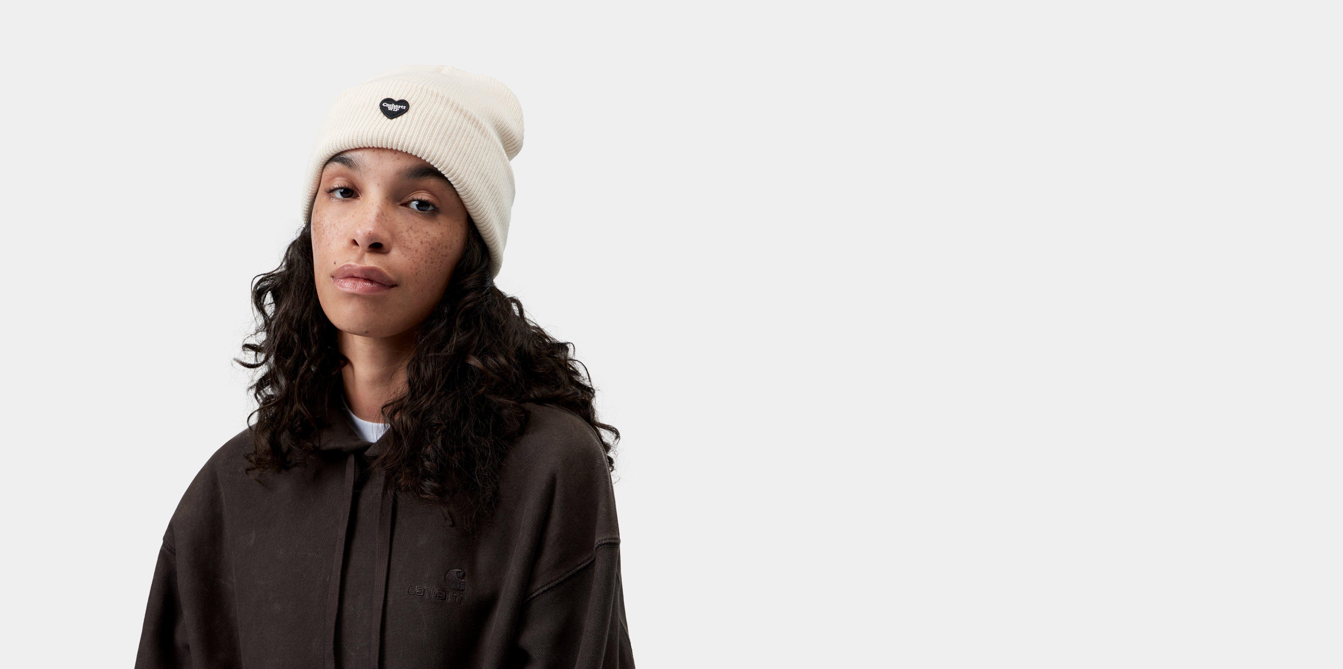 Carhartt WIP Small Heart Beanie Natural | beige