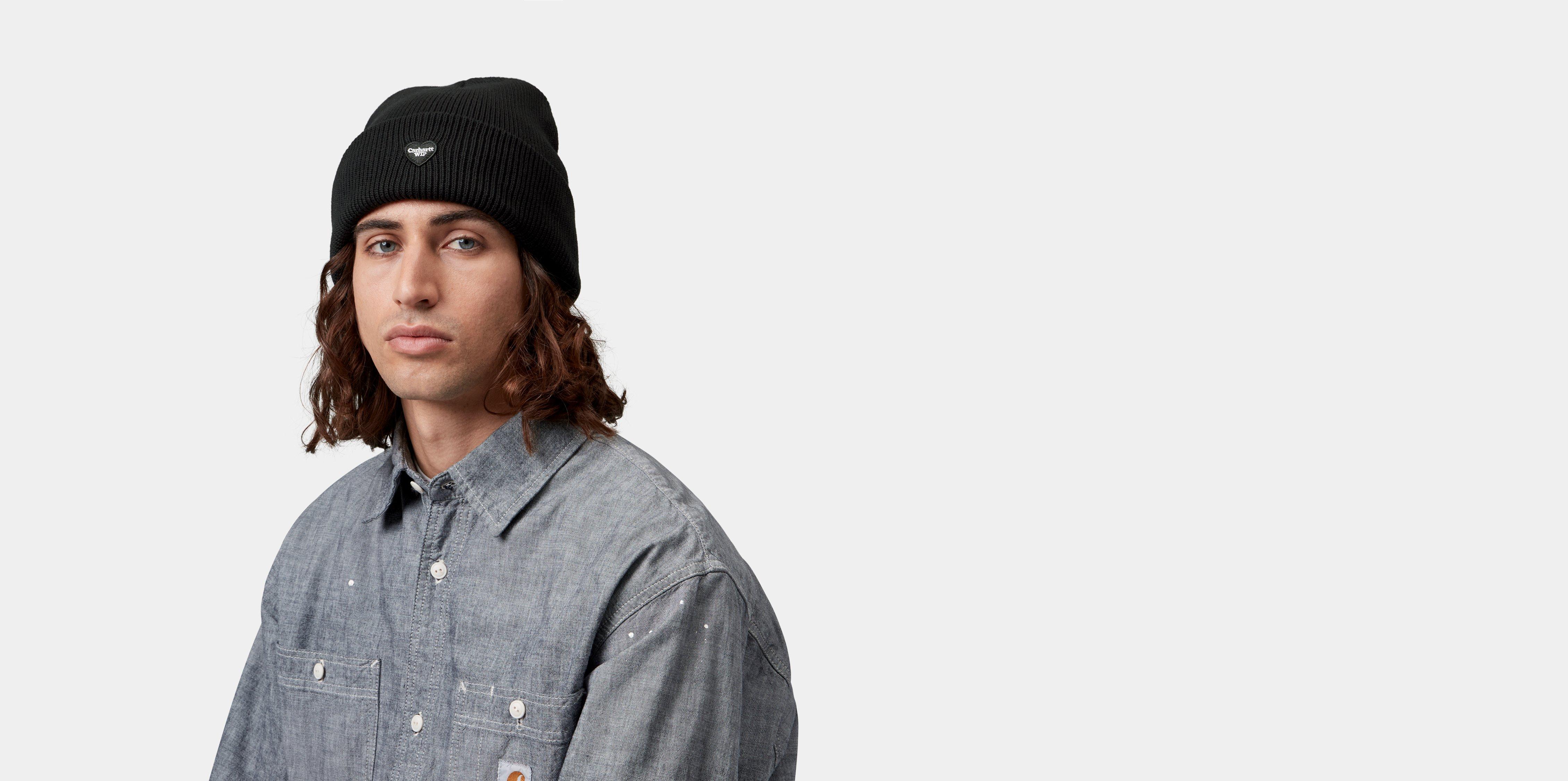 Carhartt WIP Small Heart Beanie Black