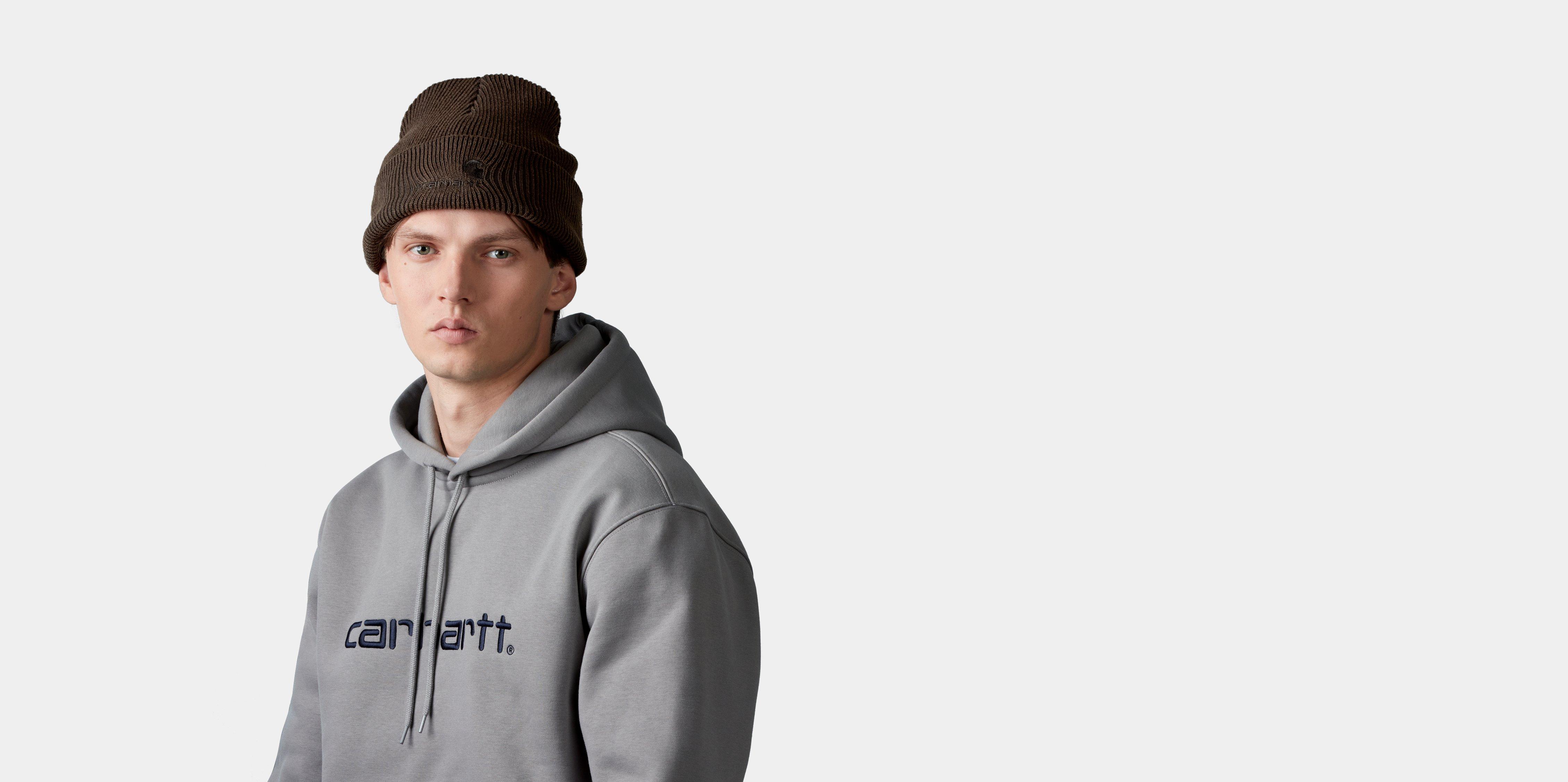 Carhartt WIP Lambert Beanie Tobacco moon wash | brown