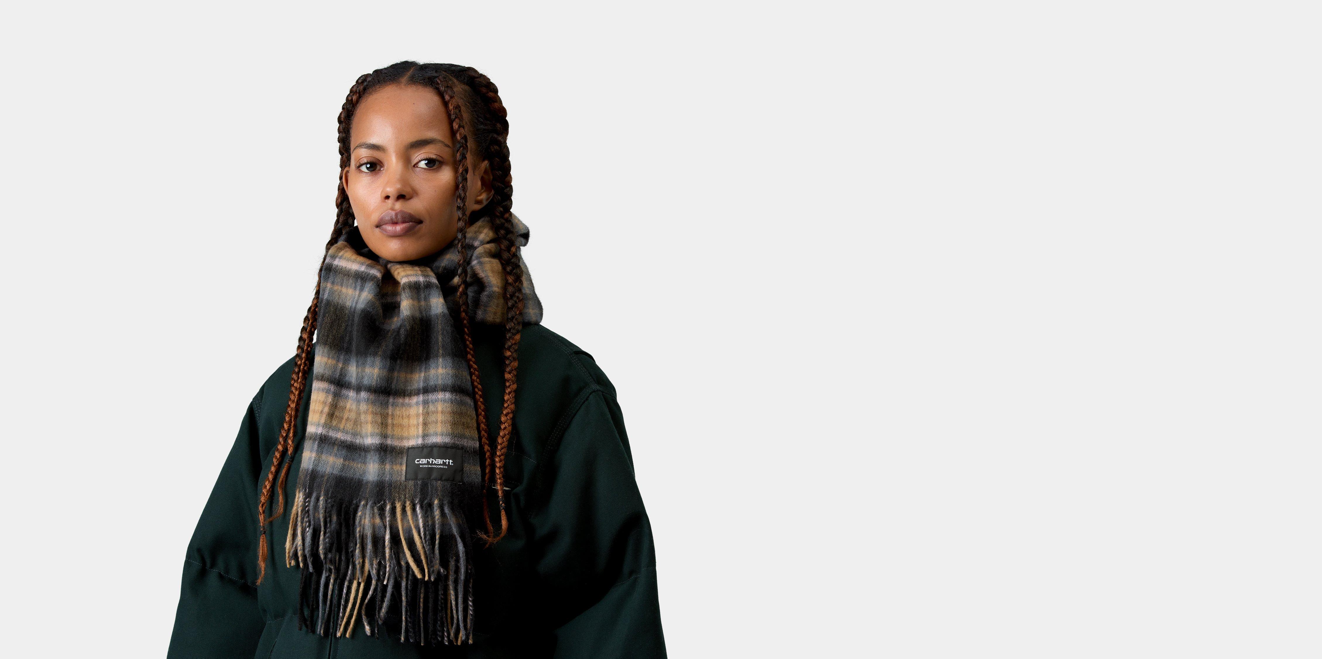 Carhartt WIP Parson Scarf Parson Check, WIP Dusty H | brown