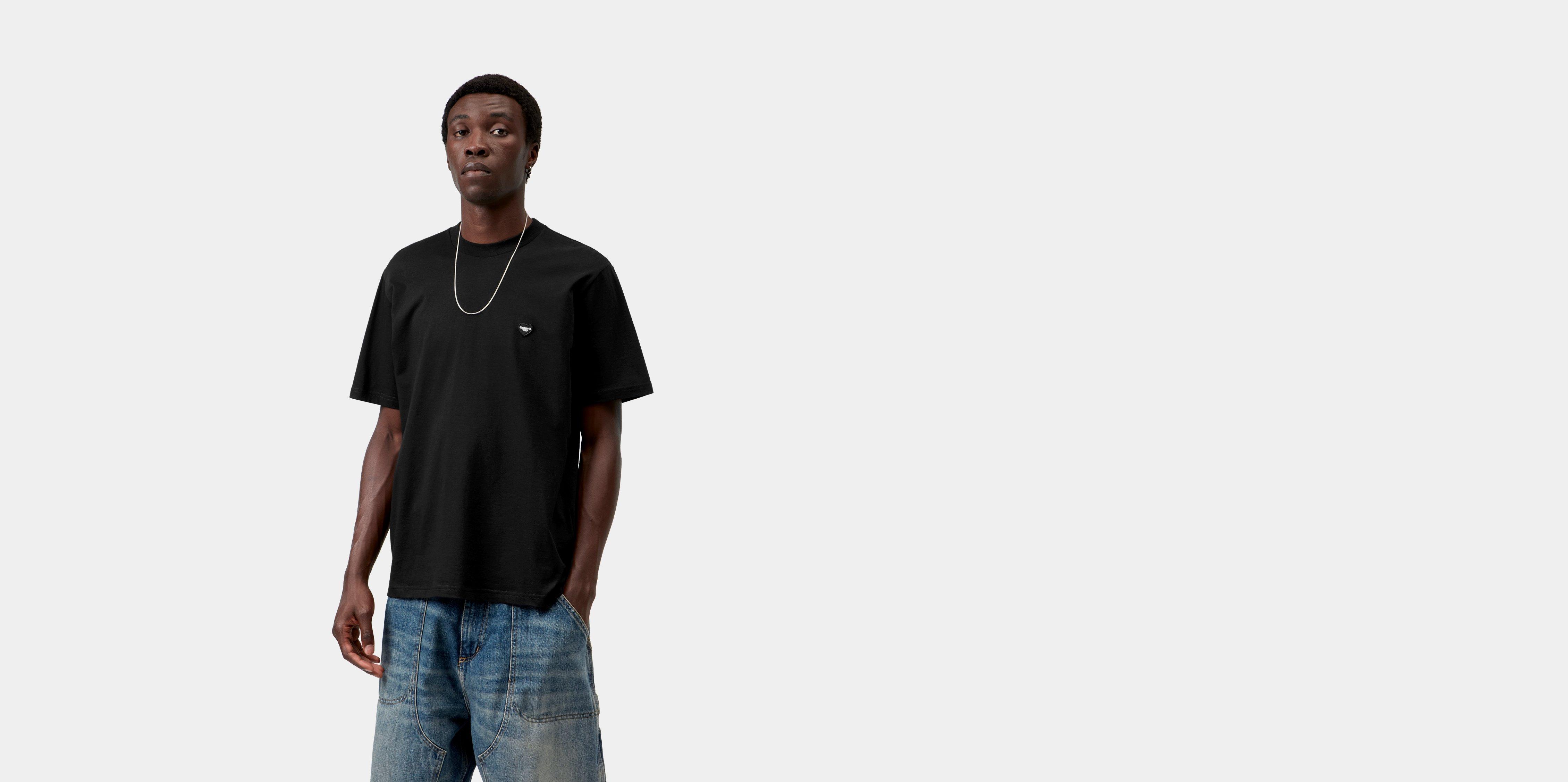 Carhartt WIP S/S Small Heart T-Shirt Black / Black | L | Men