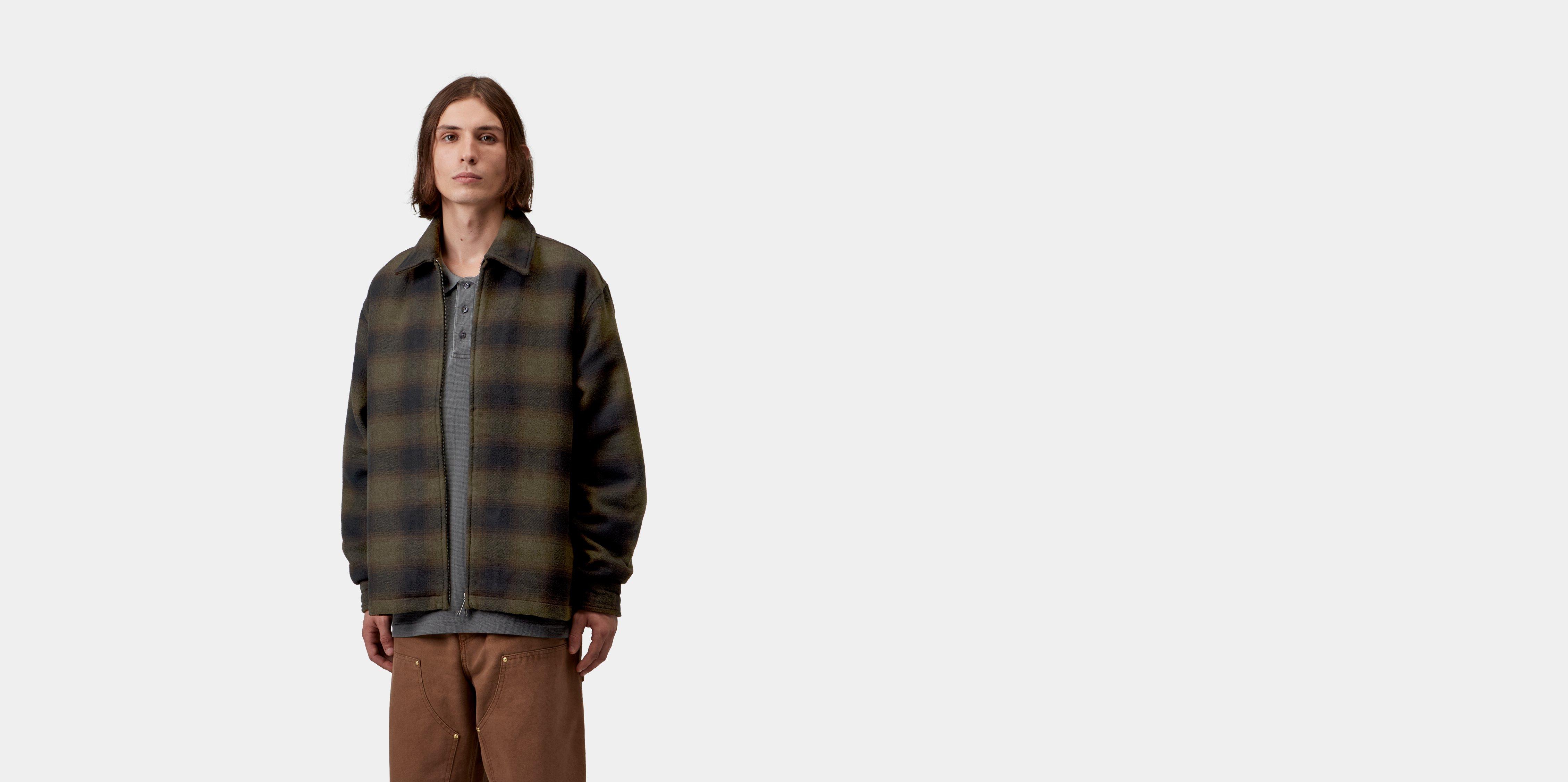 Carhartt WIP Alton Jacket Alton Check, Cypress | green|multicolor | XS | Men
