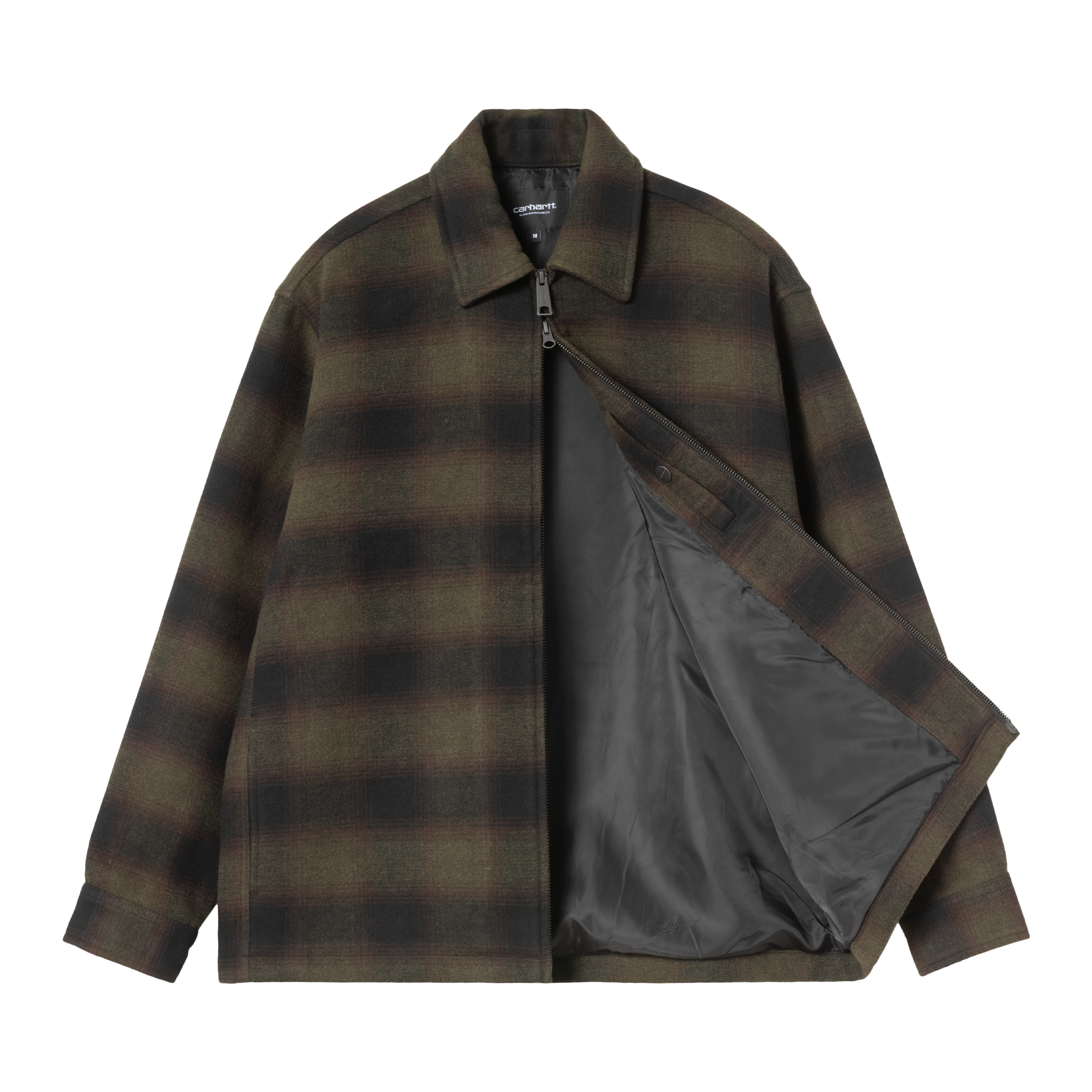 Carhartt WIP Alton Jacket, Alton Check, Cypress | Official Online