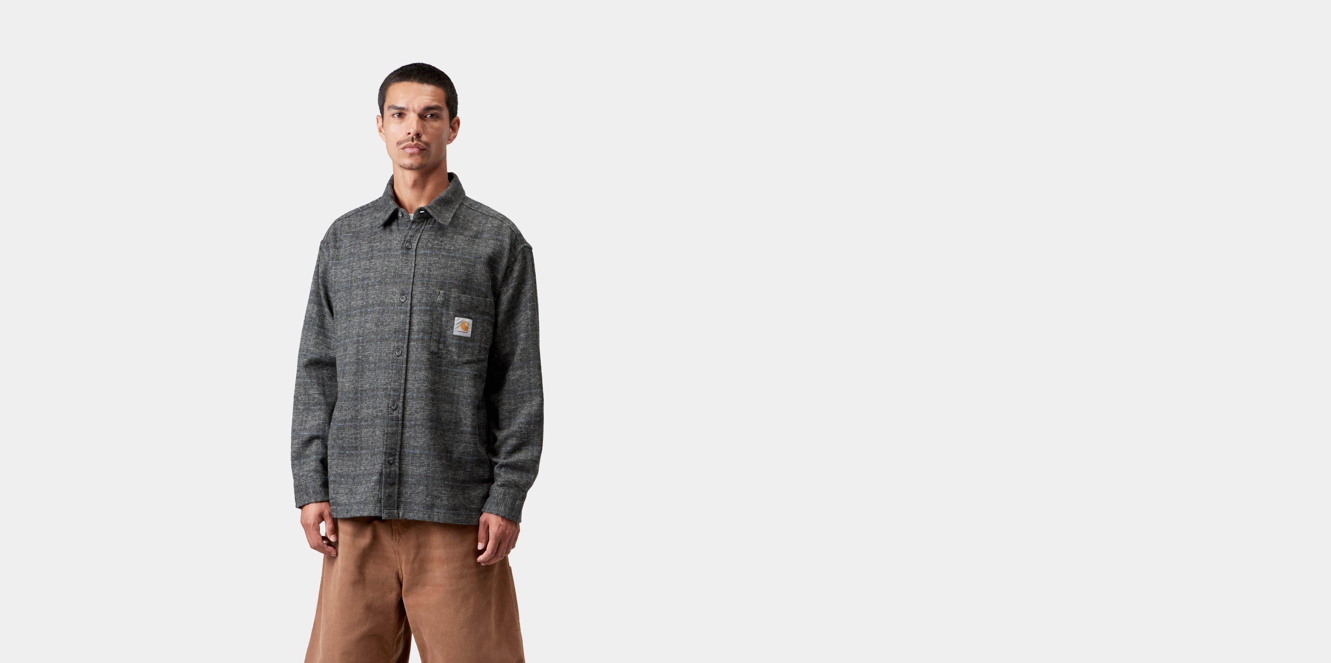 Carhartt WIP L/S Bagley Shirt Bagley Check, Black | black|multicolor | S | Men