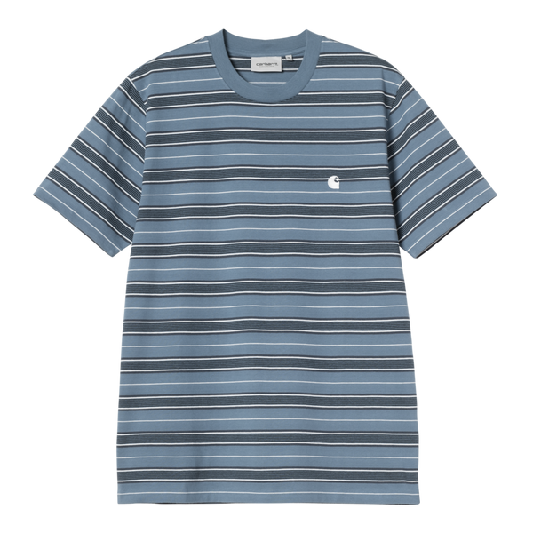 S/S Bronson T-Shirt Bronson Stripe, Icesheet