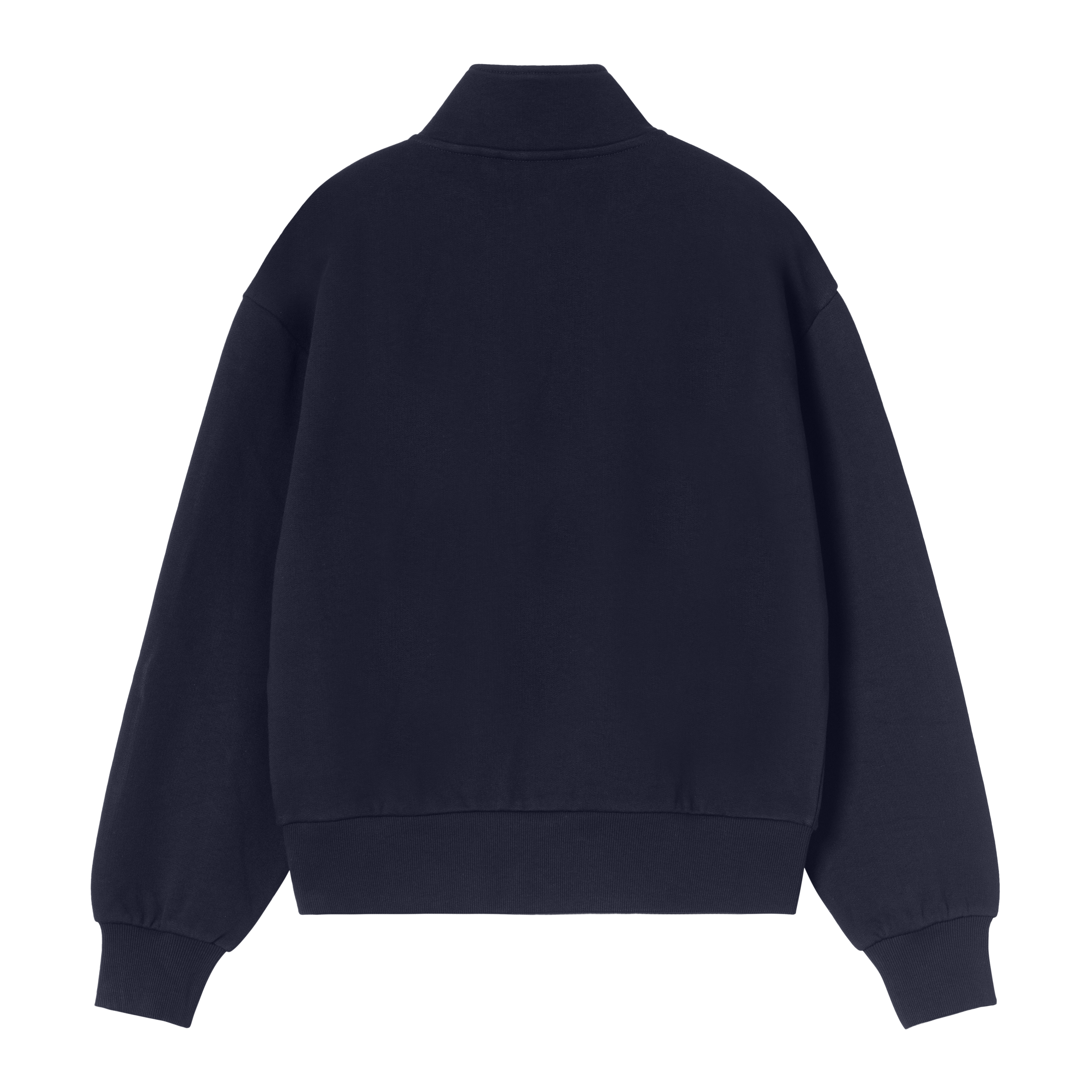 Carhartt WIP Women's Casey High Neck Sweat, Dark Navy / Silver