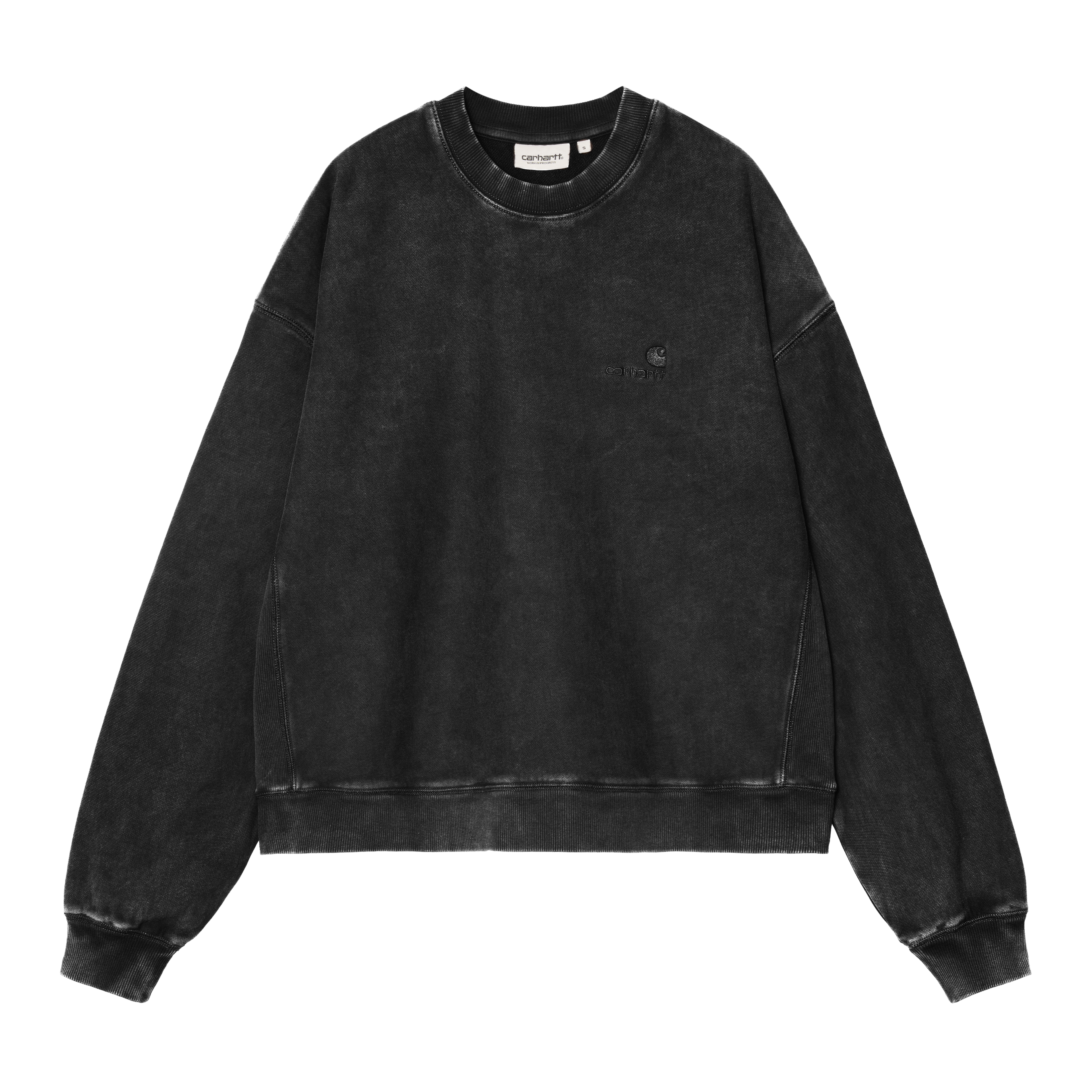 Carhartt WIP Women's Detroit Half Zip Sweater, Black | Official