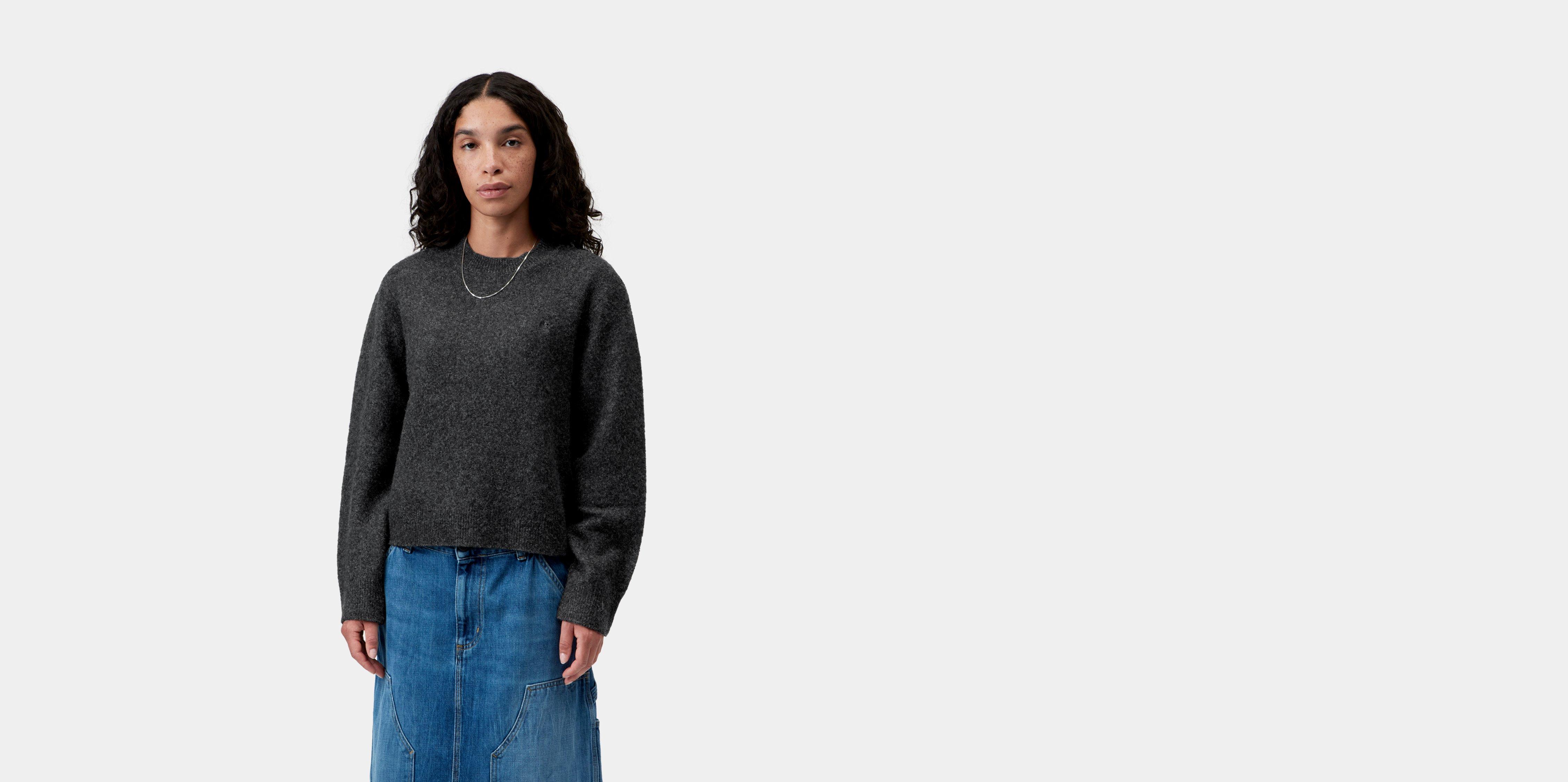 Carhartt WIP W' Curtis Sweater Tangled Black | XS | Women