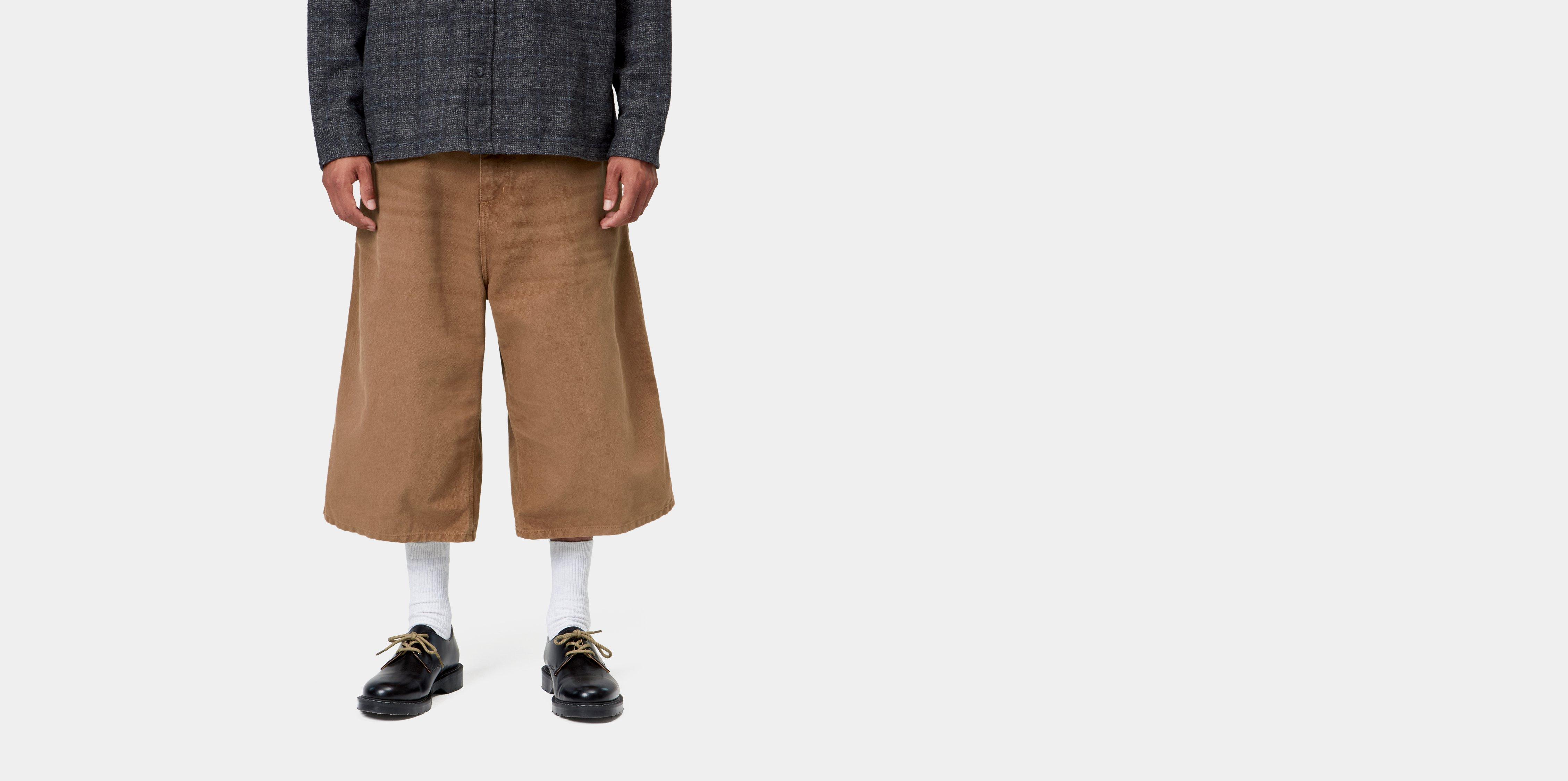 パンツ CARHARTT WIP NASH SINGLE KNEE LONG SHORT Carhartt WIP Nash Single Knee Long Short (100% Cotton Denim, 11 oz