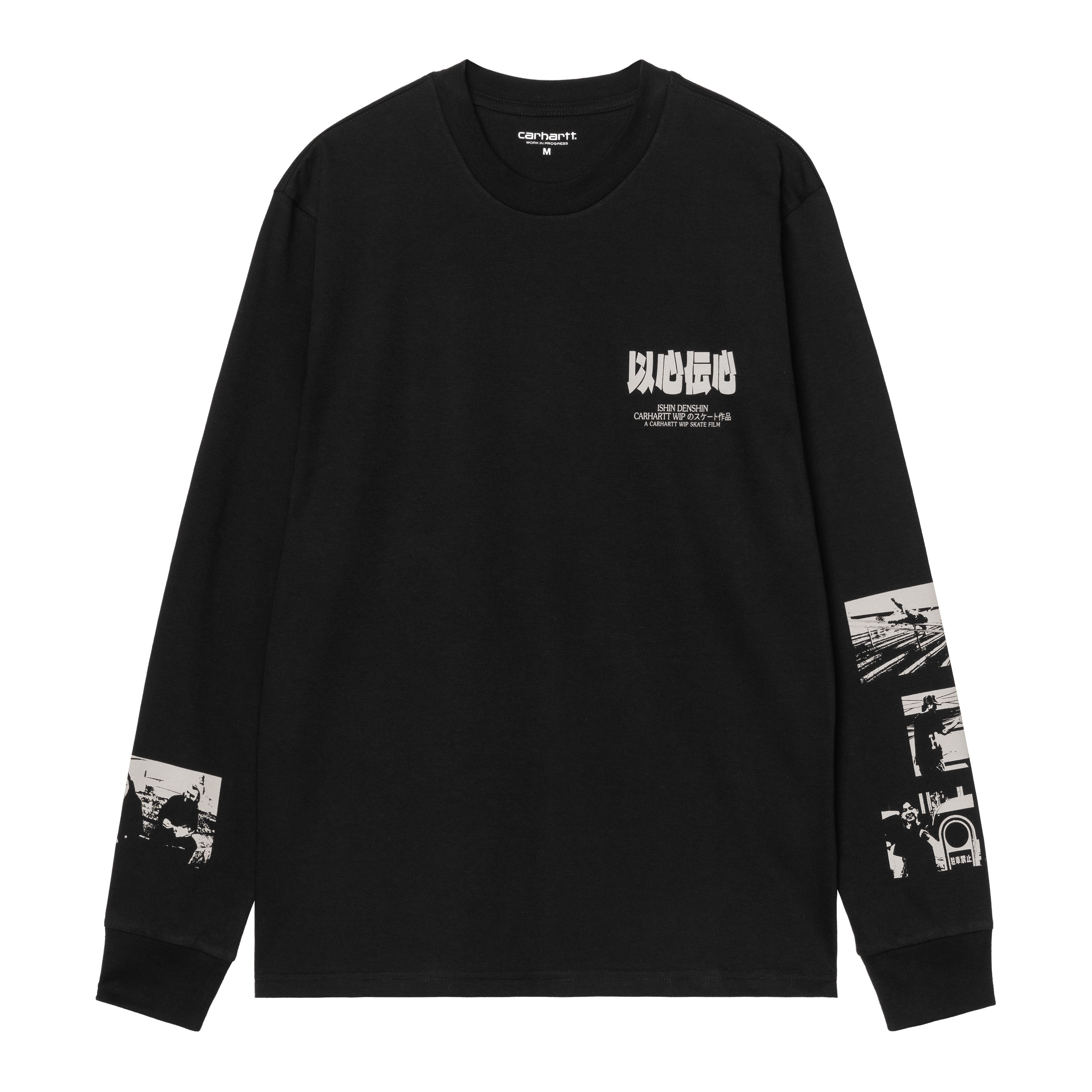Carhartt WIP L/S Ishin Denshin T-Shirt, Black | Official Online Store