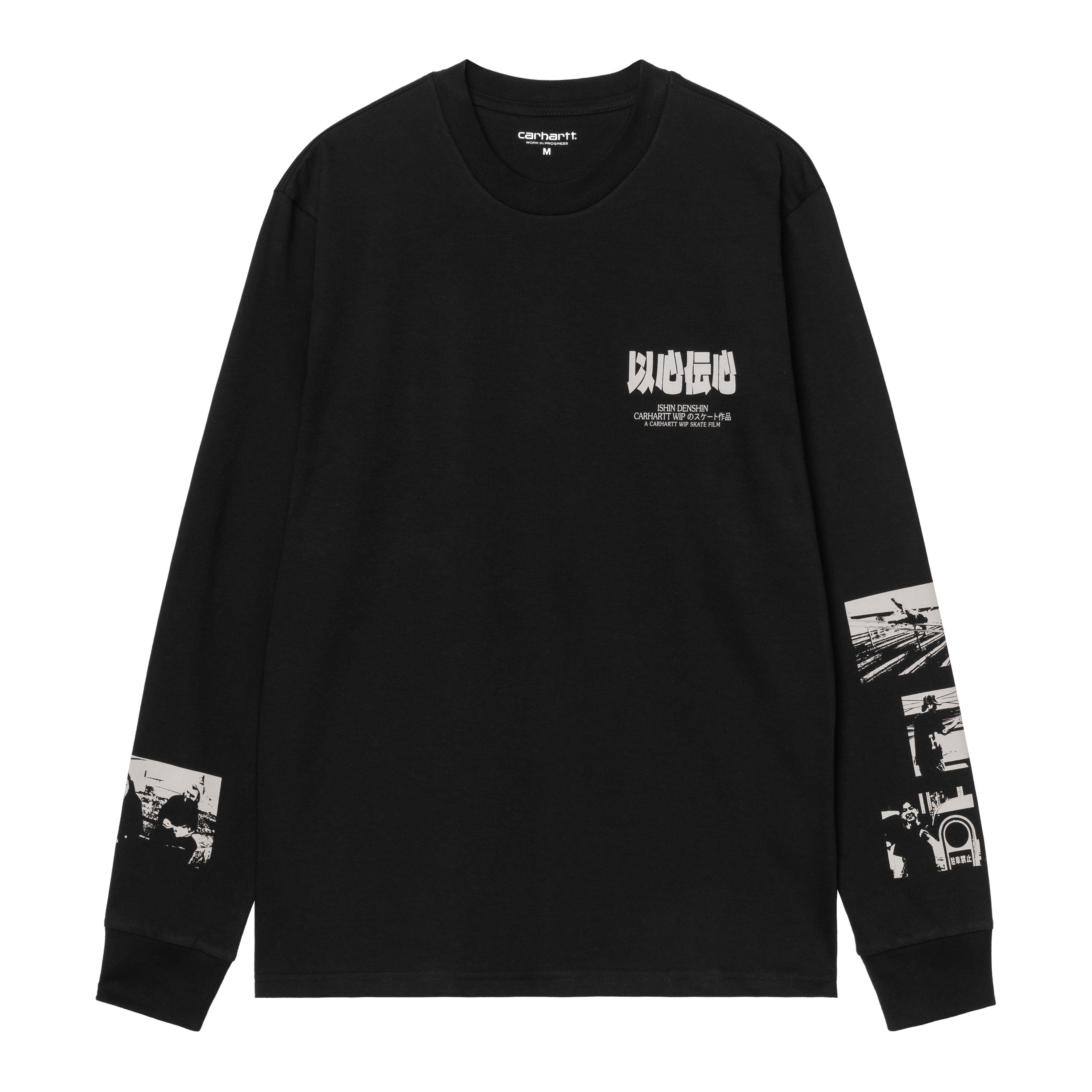 Carhartt WIP L/S Ishin Denshin T-Shirt, Black | Official Online Store
