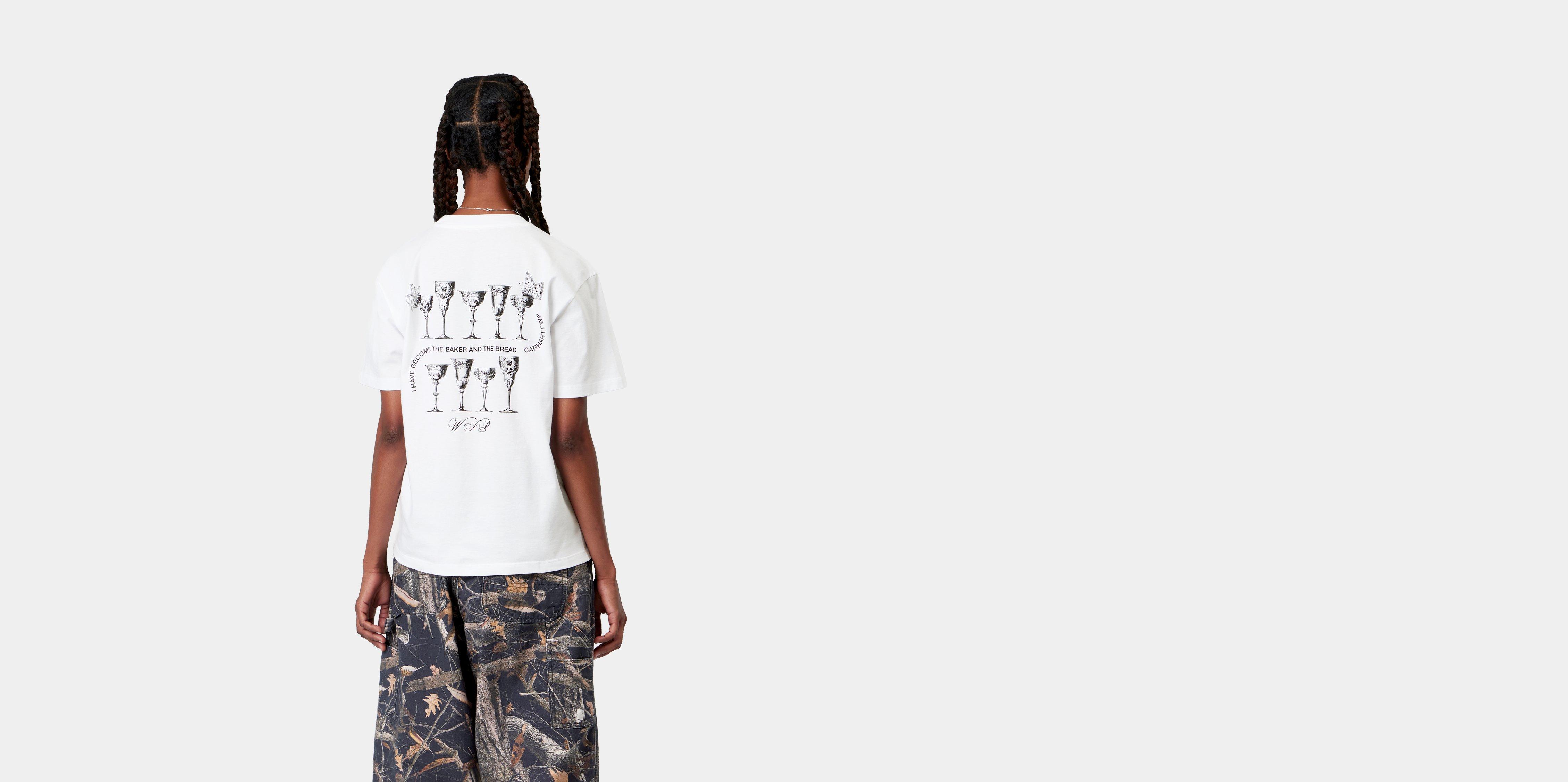 Carhartt WIP W' S/S Silver Cups T-Shirt White | XS | Women