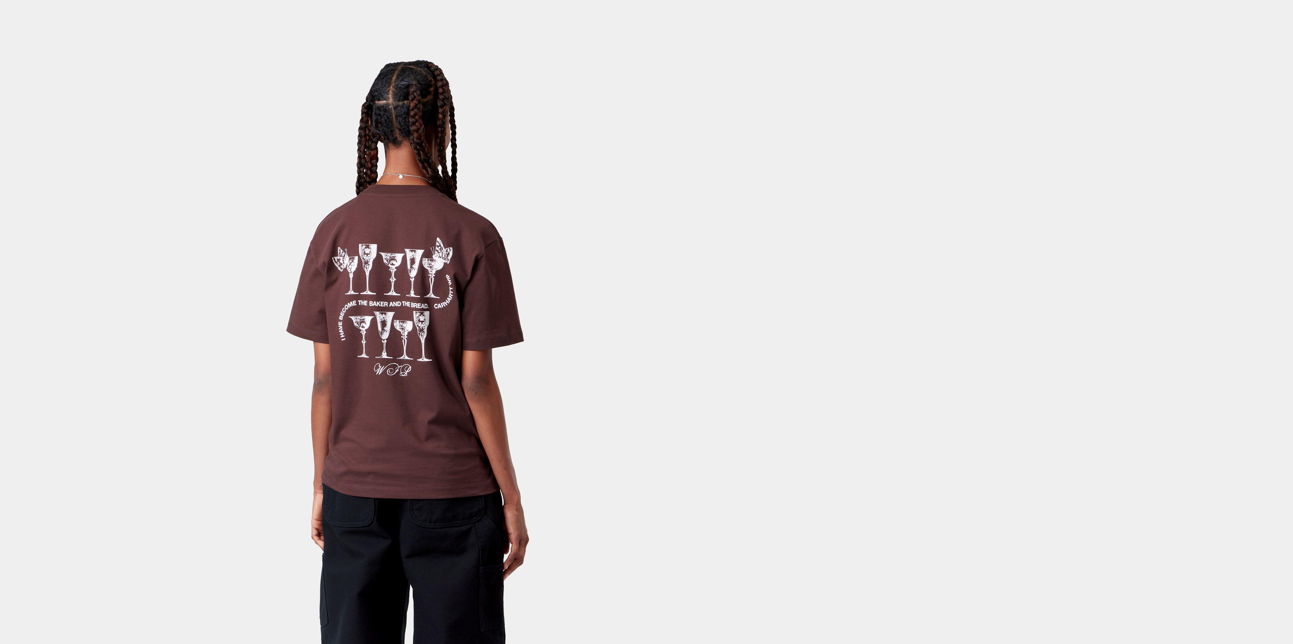 Carhartt WIP W' S/S Silver Cups T-Shirt Amarone | red | XS | Women