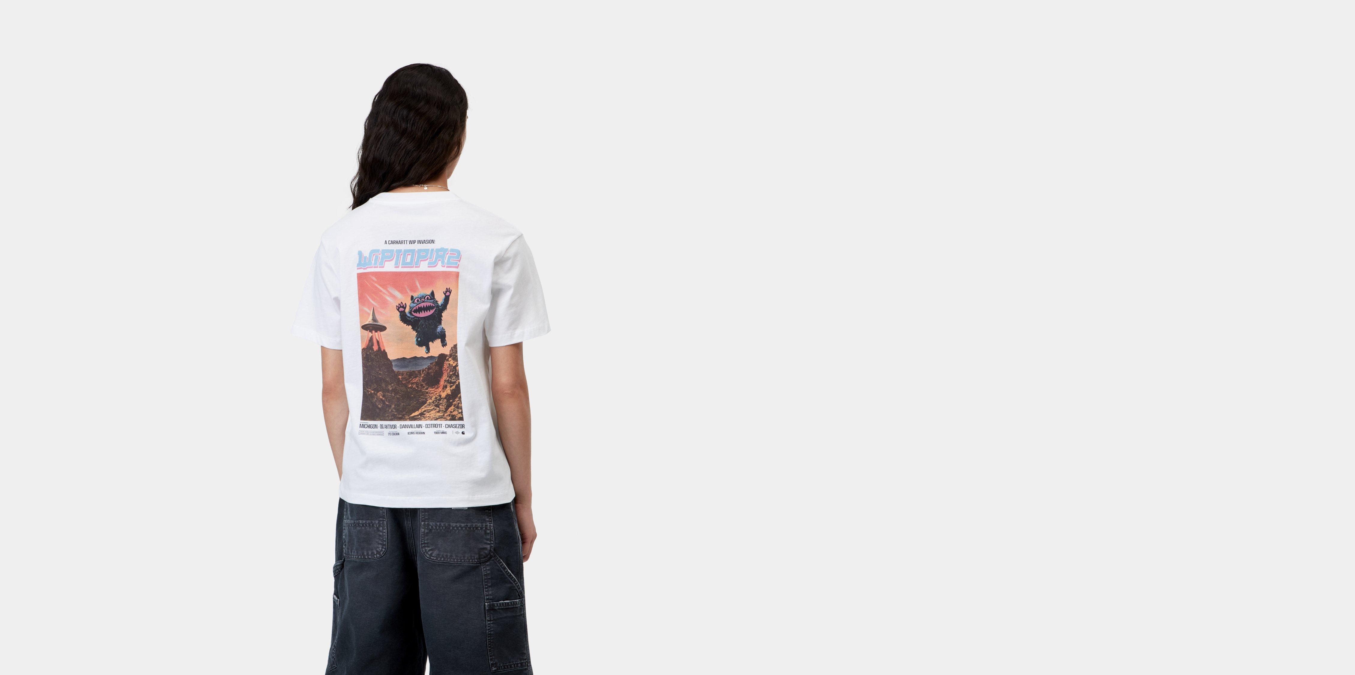 Carhartt WIP W' S/S Wiptopia II T-Shirt White | M | Women