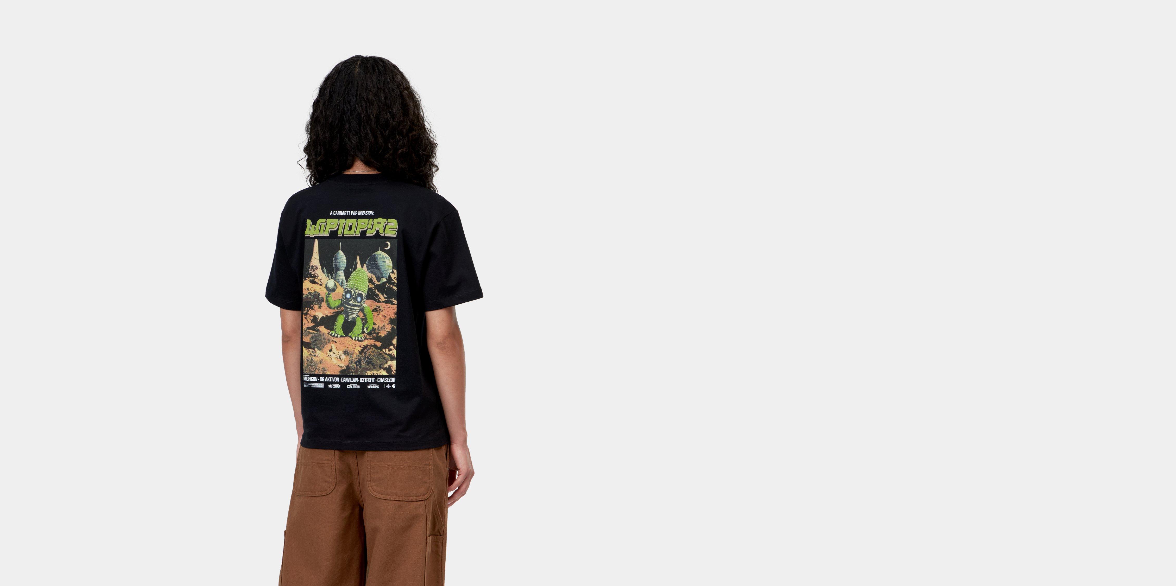 Carhartt WIP W' S/S Wiptopia II T-Shirt Black | M | Women