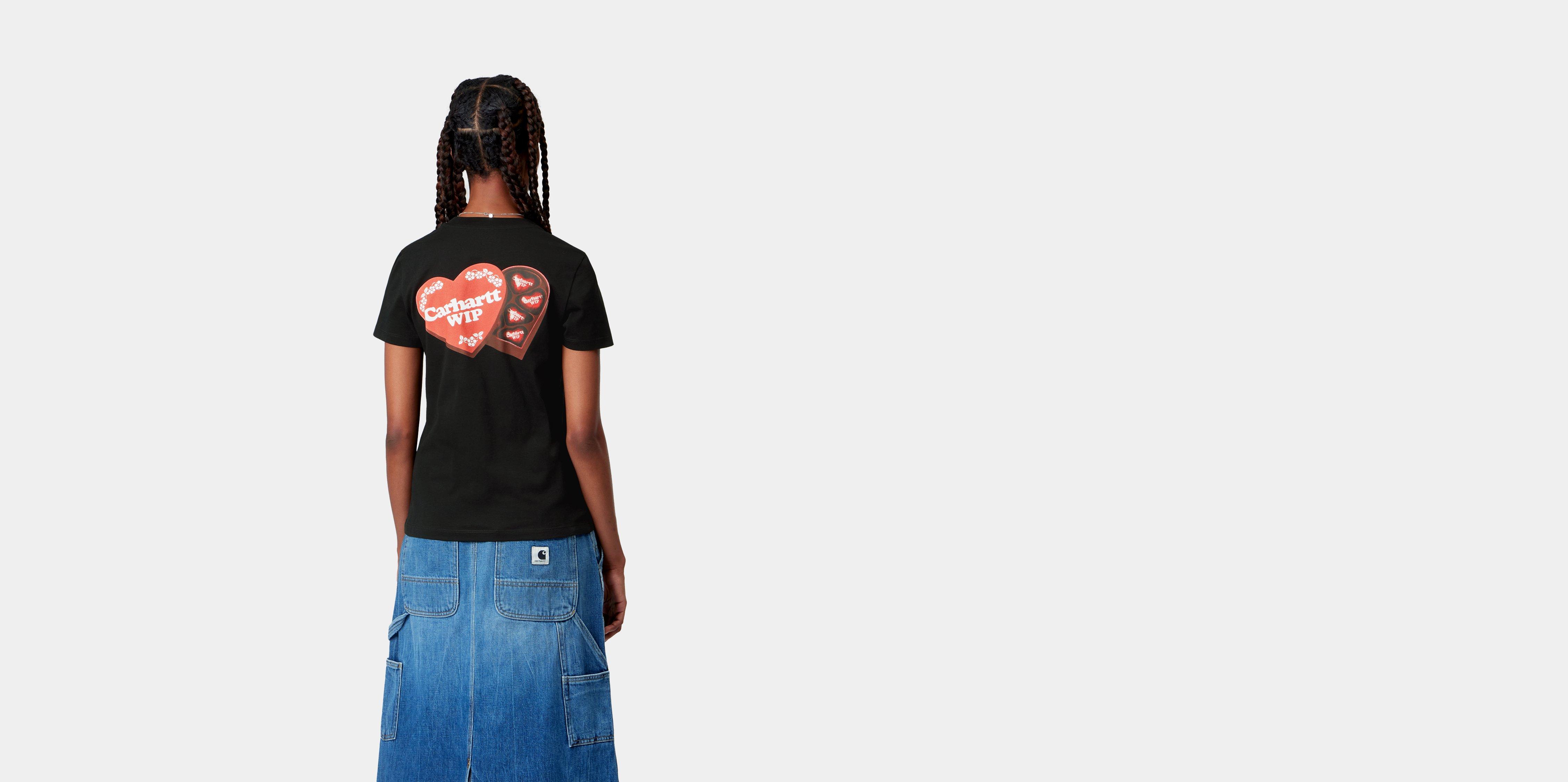 Carhartt WIP W' S/S Hartt Case T-Shirt Black | L | Women