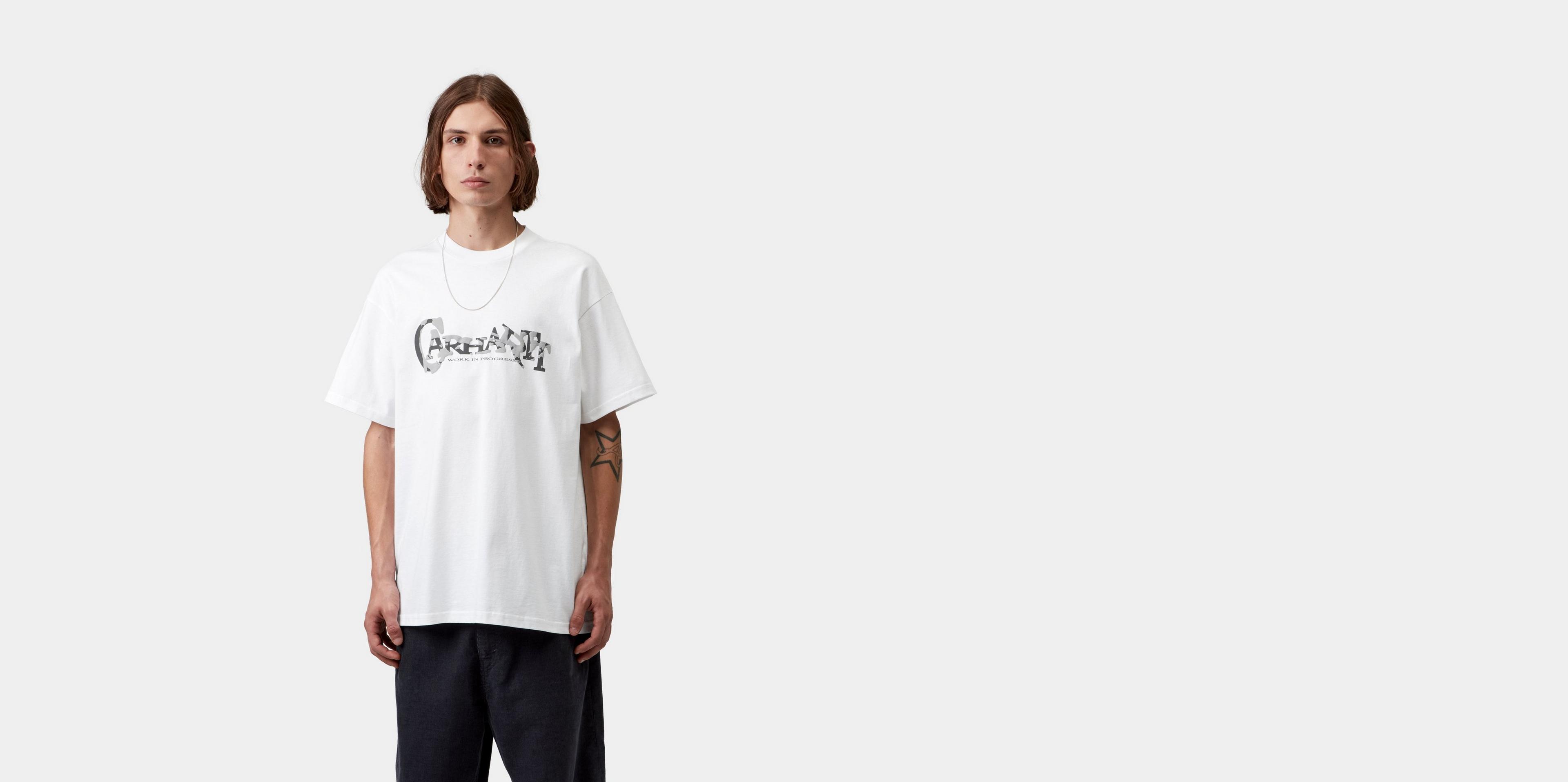 Carhartt WIP S/S Chinsel Script T-Shirt, White | Official Online Store