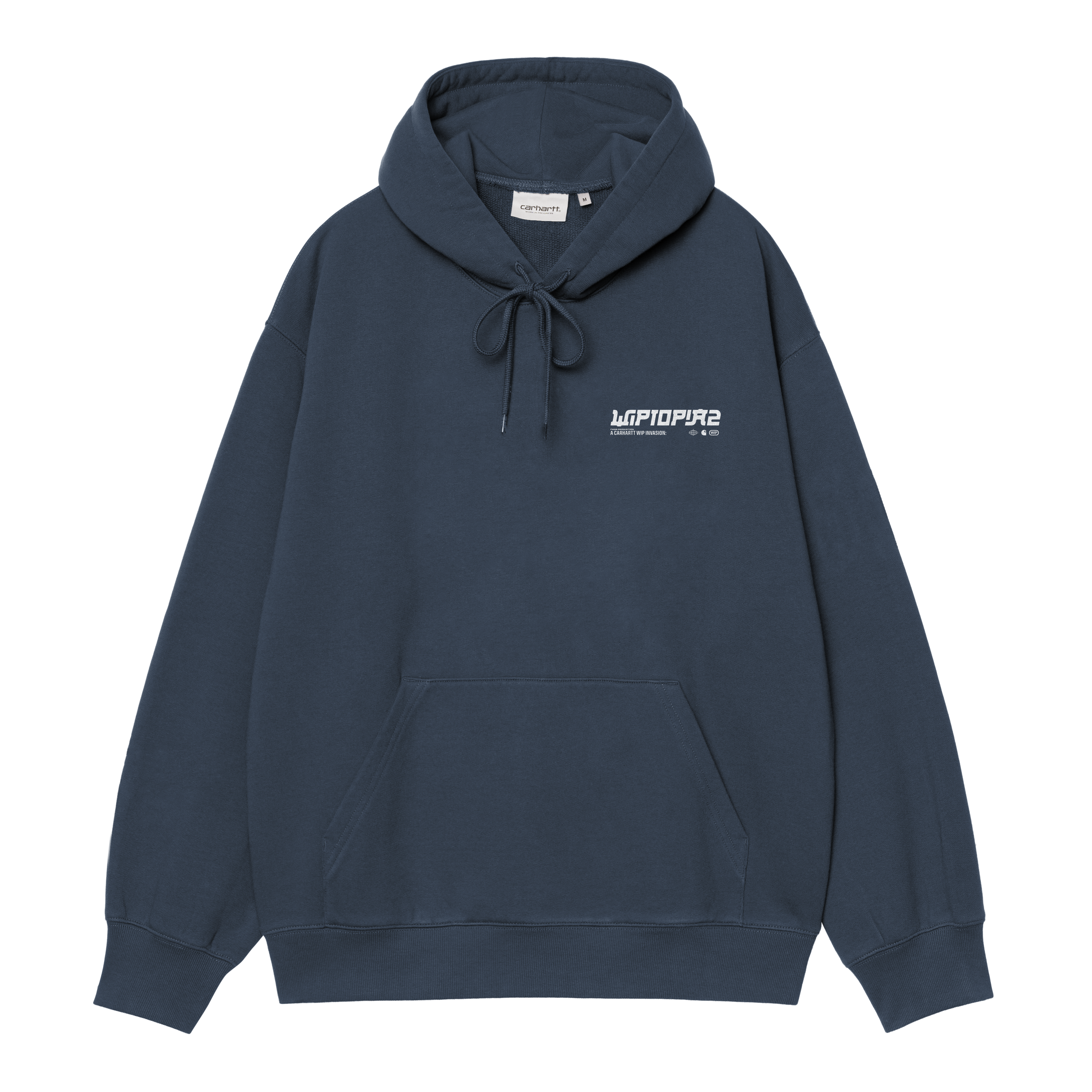 Carhartt WIP Hooded Bumper Sticker Sweatshirt, Black | Official