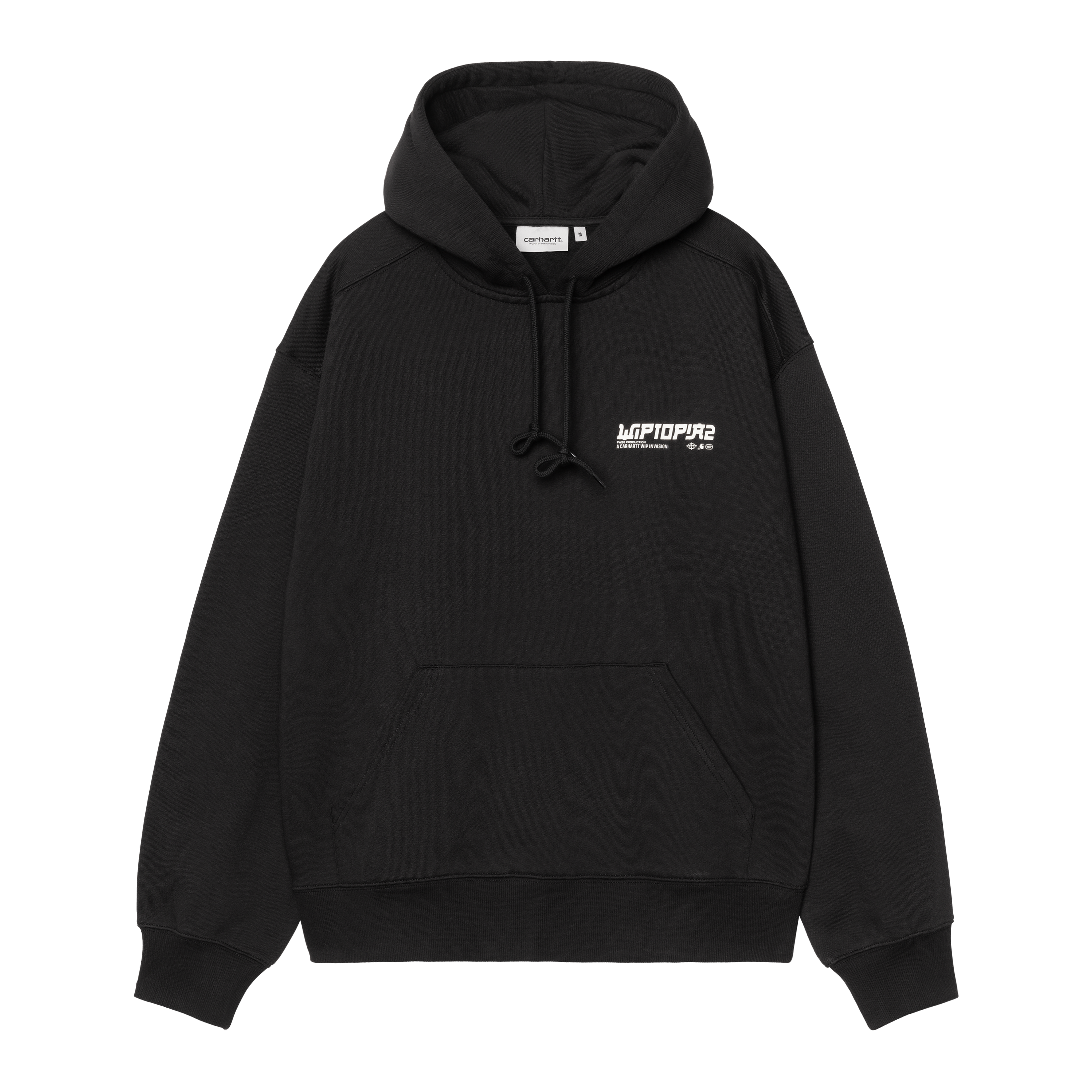 Carhartt WIP Hooded Wiptopia 2 Sweat, Black | Official Online Store