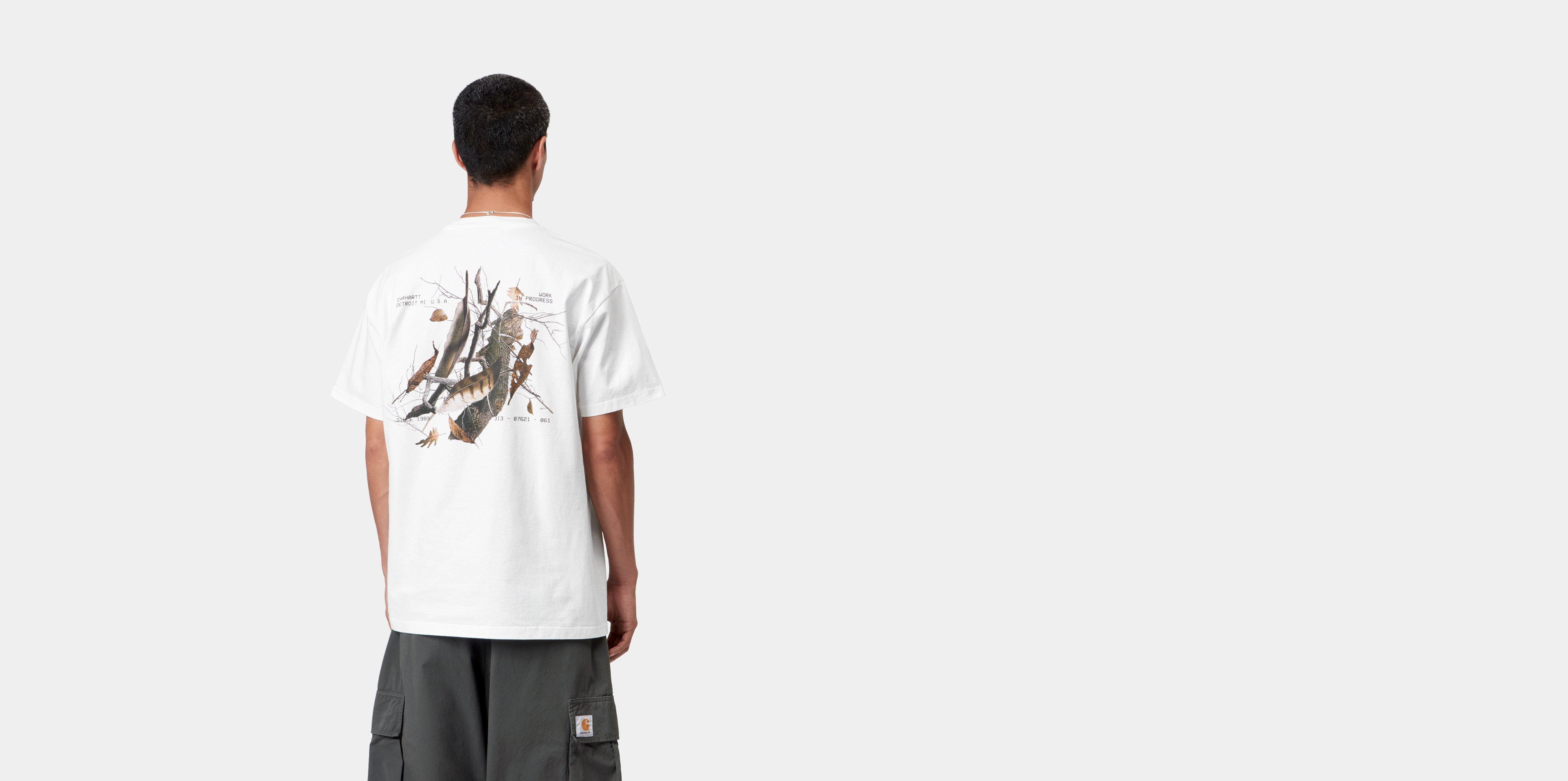 Carhartt WIP S/S Feather Progress T-Shirt White | S | Men