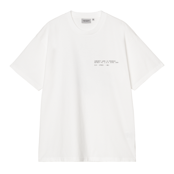 S/S Feather Progress T-Shirt White