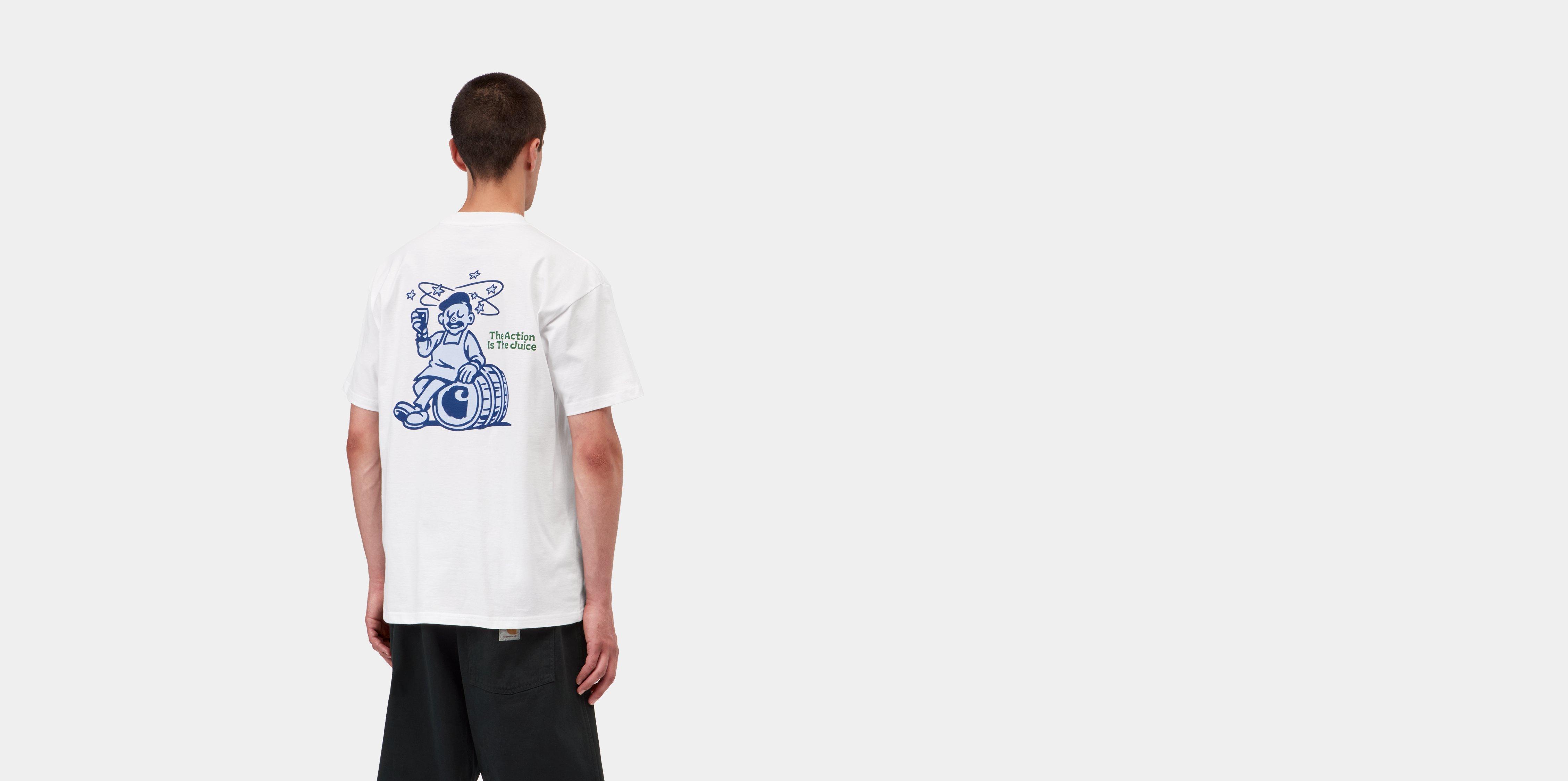 Carhartt WIP S/S Grape Picker T-Shirt White | S | Men