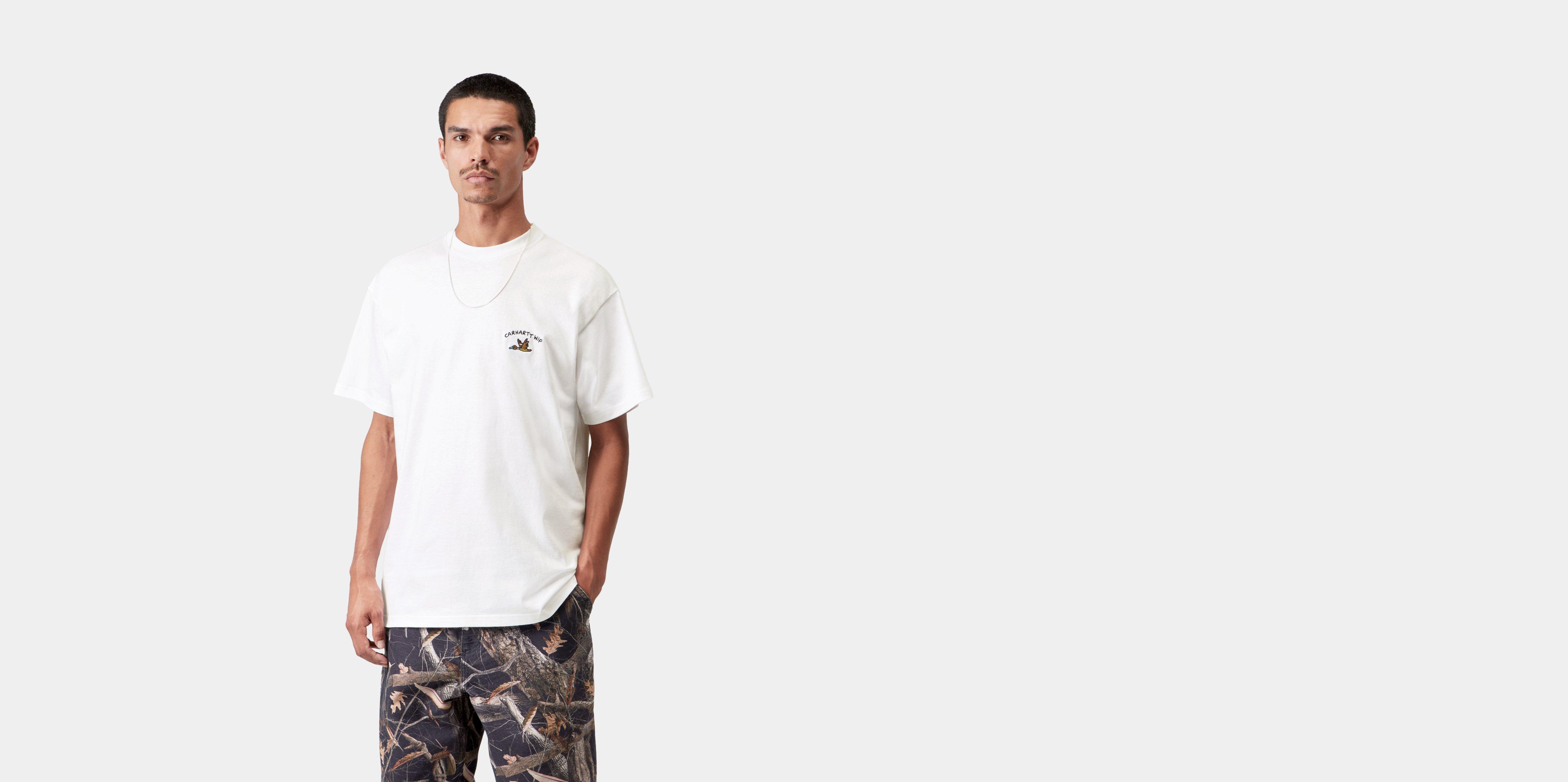 Carhartt WIP S/S Animated Ducks T-Shirt White | S | Men