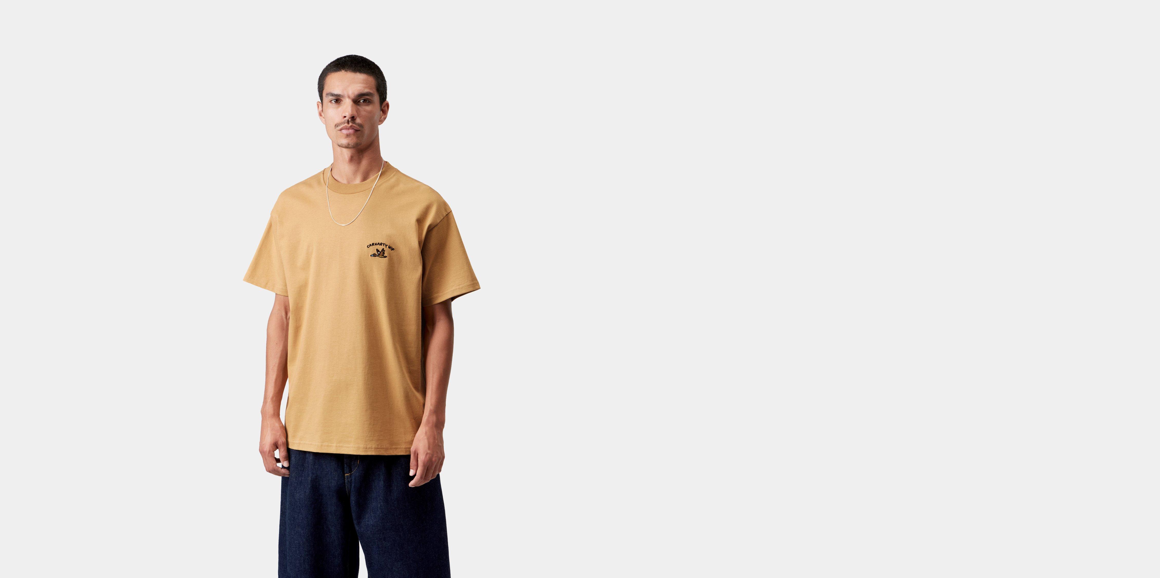 Carhartt WIP S/S Animated Ducks T-Shirt WIP Dusty H | brown | M | Men