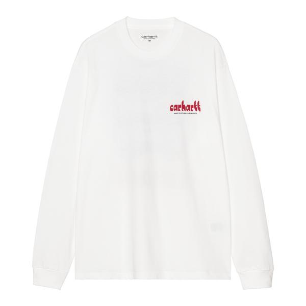 L/S Framework T-Shirt White