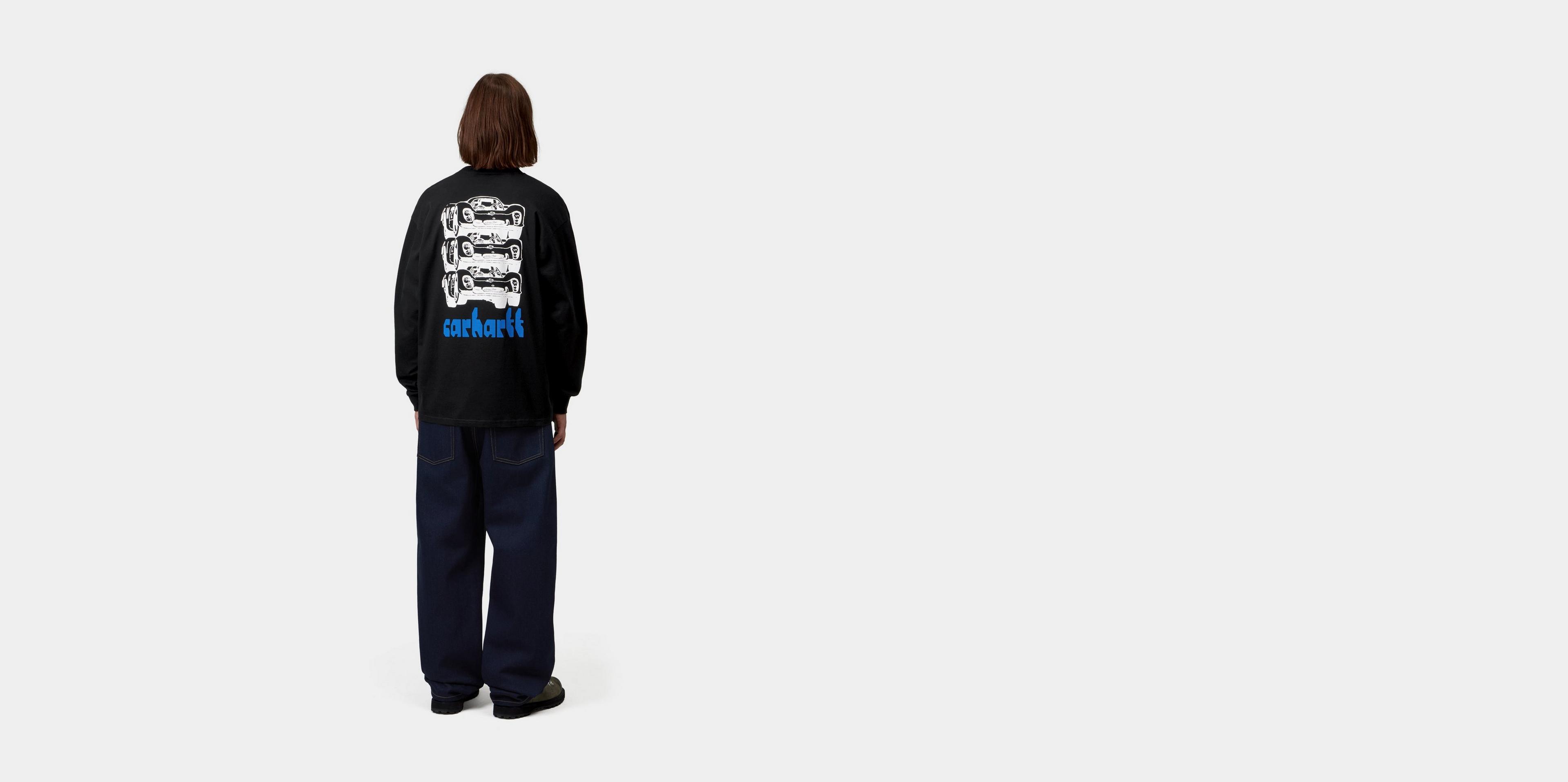 Carhartt WIP L/S Framework T-Shirt, Black | Official Online Store