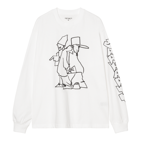 L/S Blinkerfluid T-Shirt White