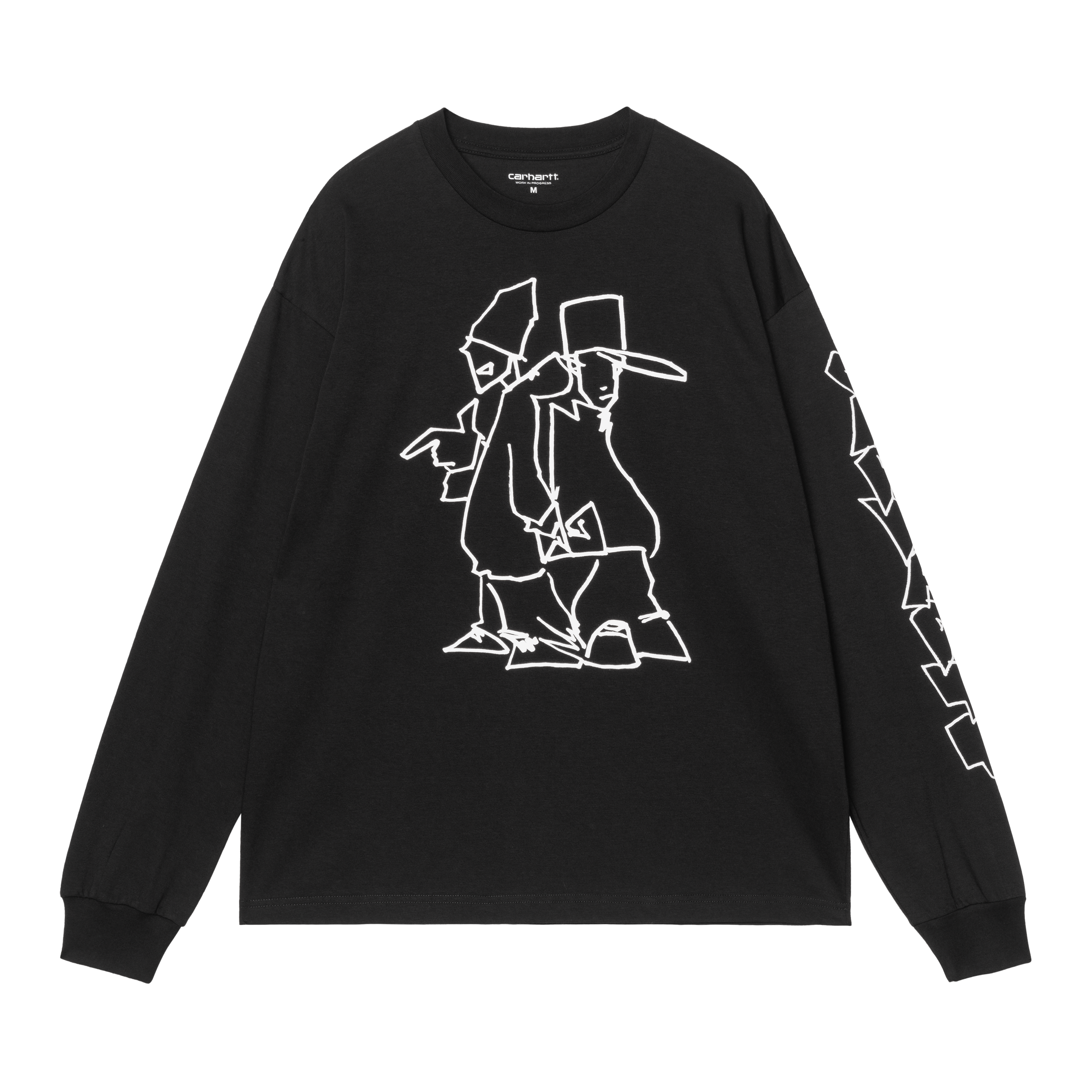 Carhartt WIP L/S Blinkerfluid T-Shirt, Black | Official Online Store