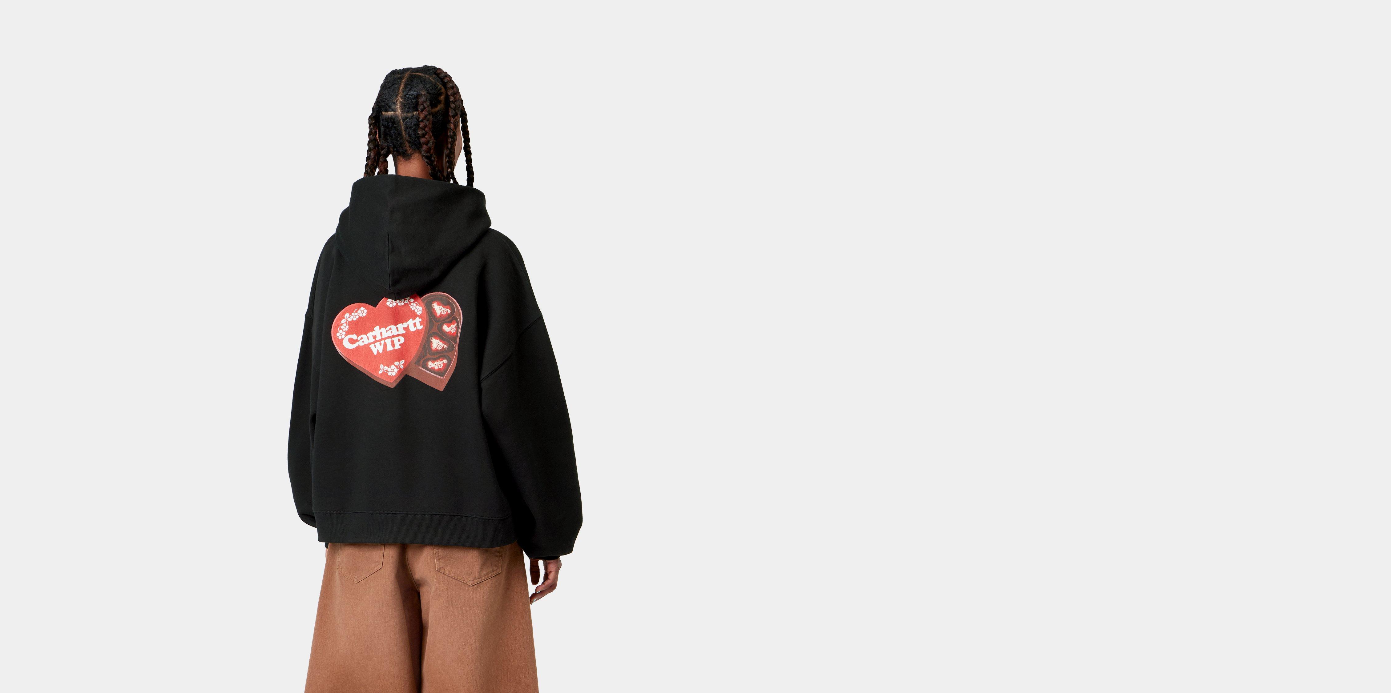 Carhartt WIP W' Hooded Hartt Case Sweatshirt Black | XS | Women