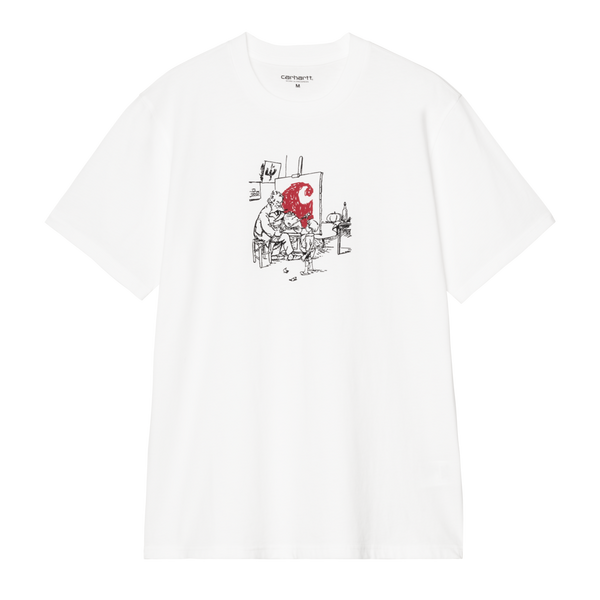 S/S Old Painter T-Shirt White