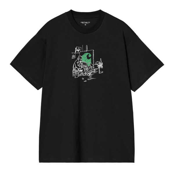 S/S Old Painter T-Shirt Black