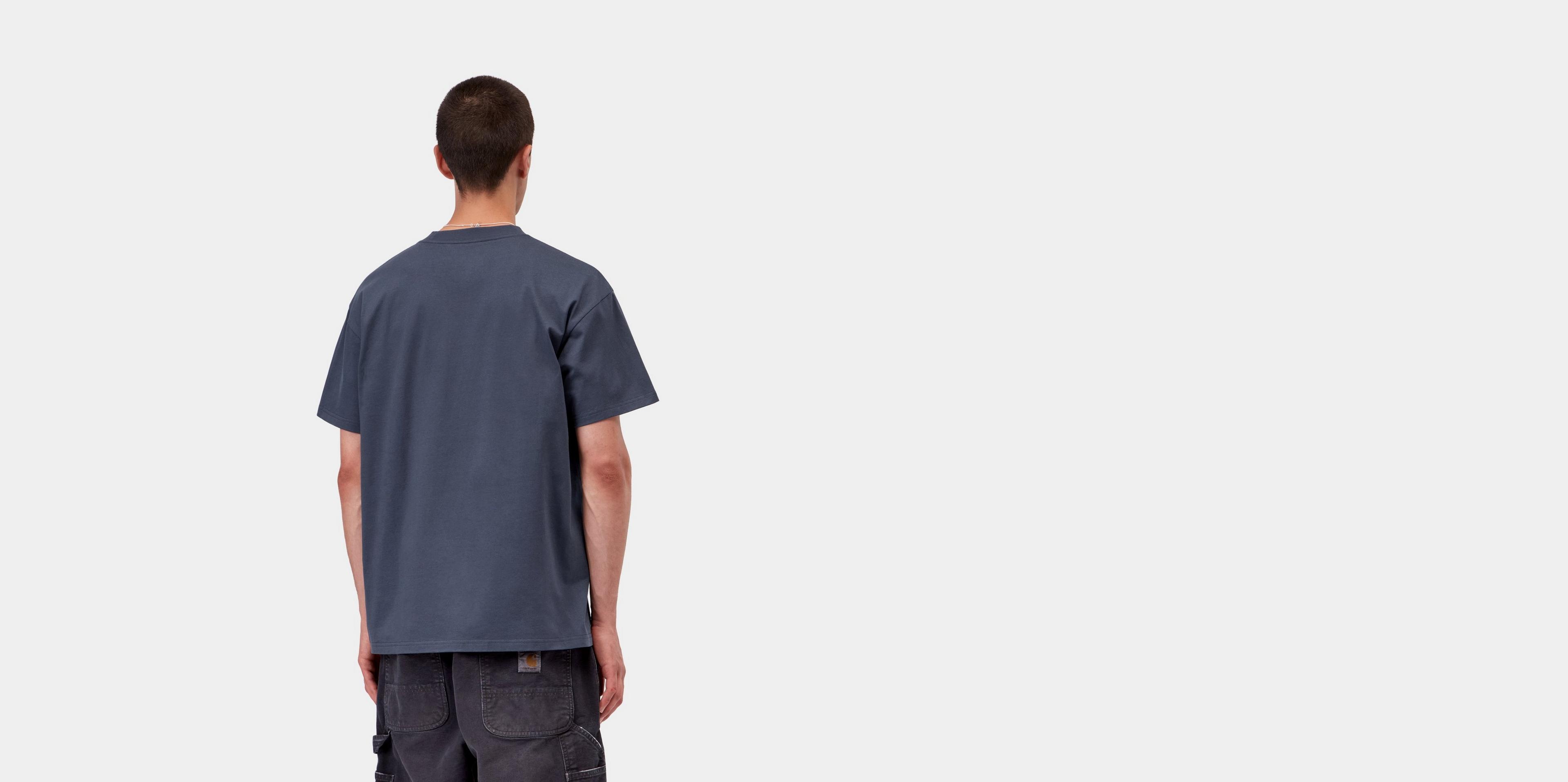 Carhartt WIP S/S Dirty Laundry T-Shirt, Blue | Official Online Store