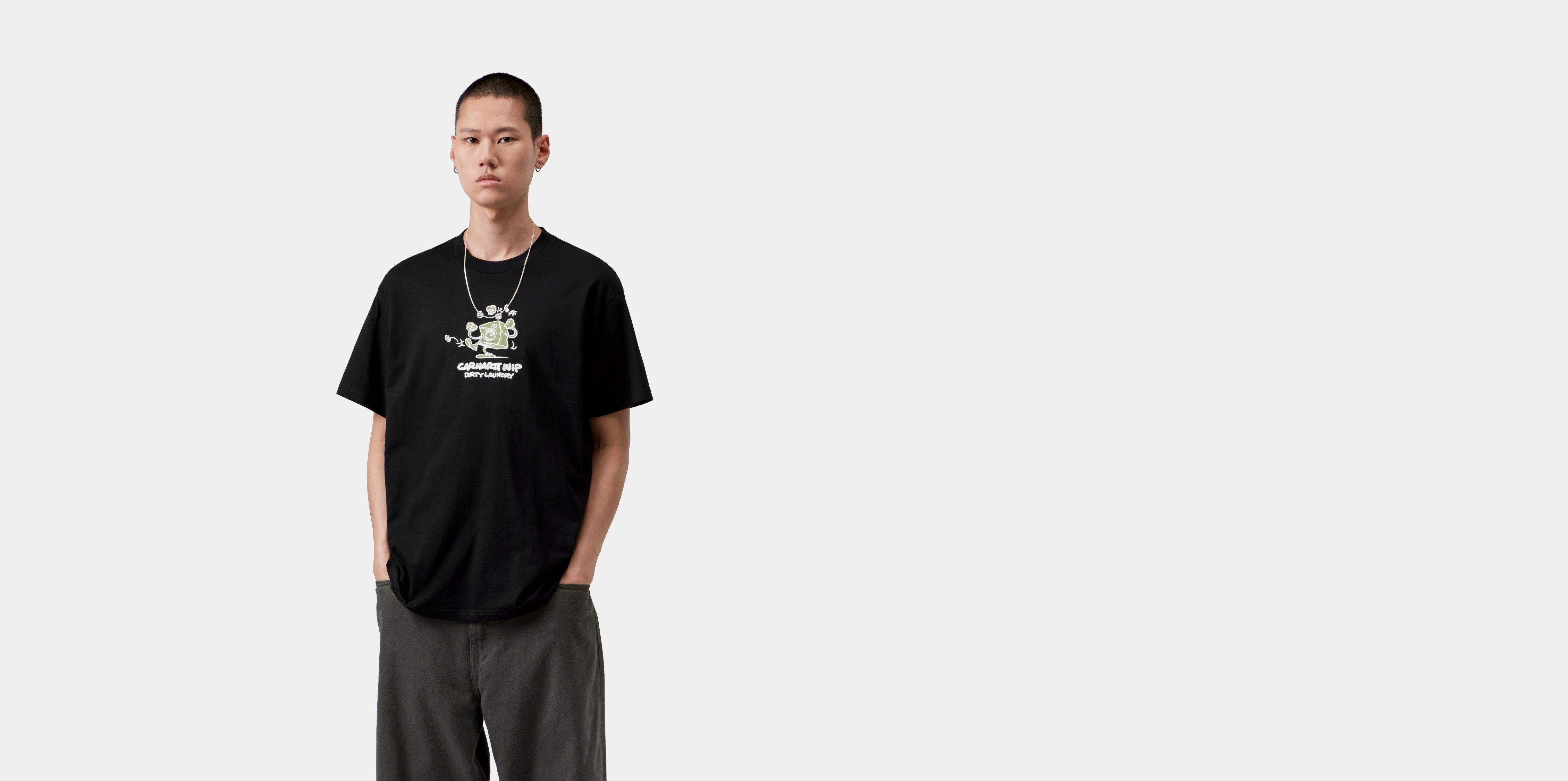 Carhartt WIP S/S Dirty Laundry T-Shirt Black | XL | Men