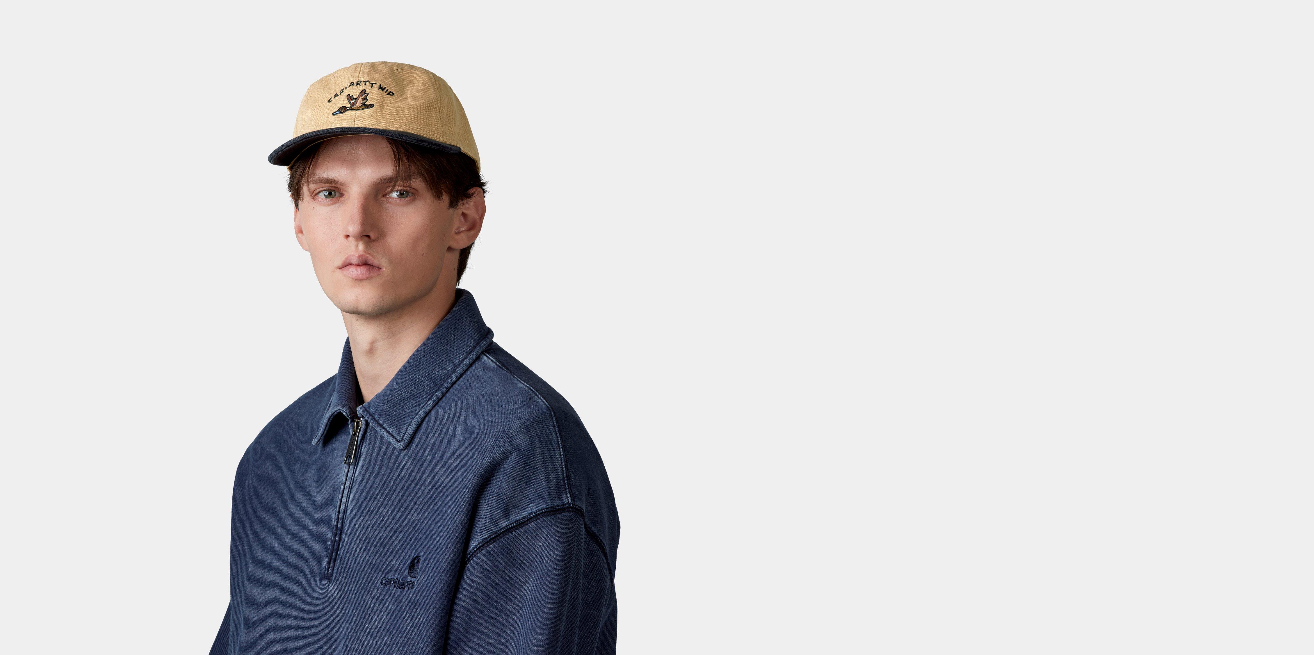 Carhartt WIP Animated Ducks Cap WIP Dusty H / Black | brown