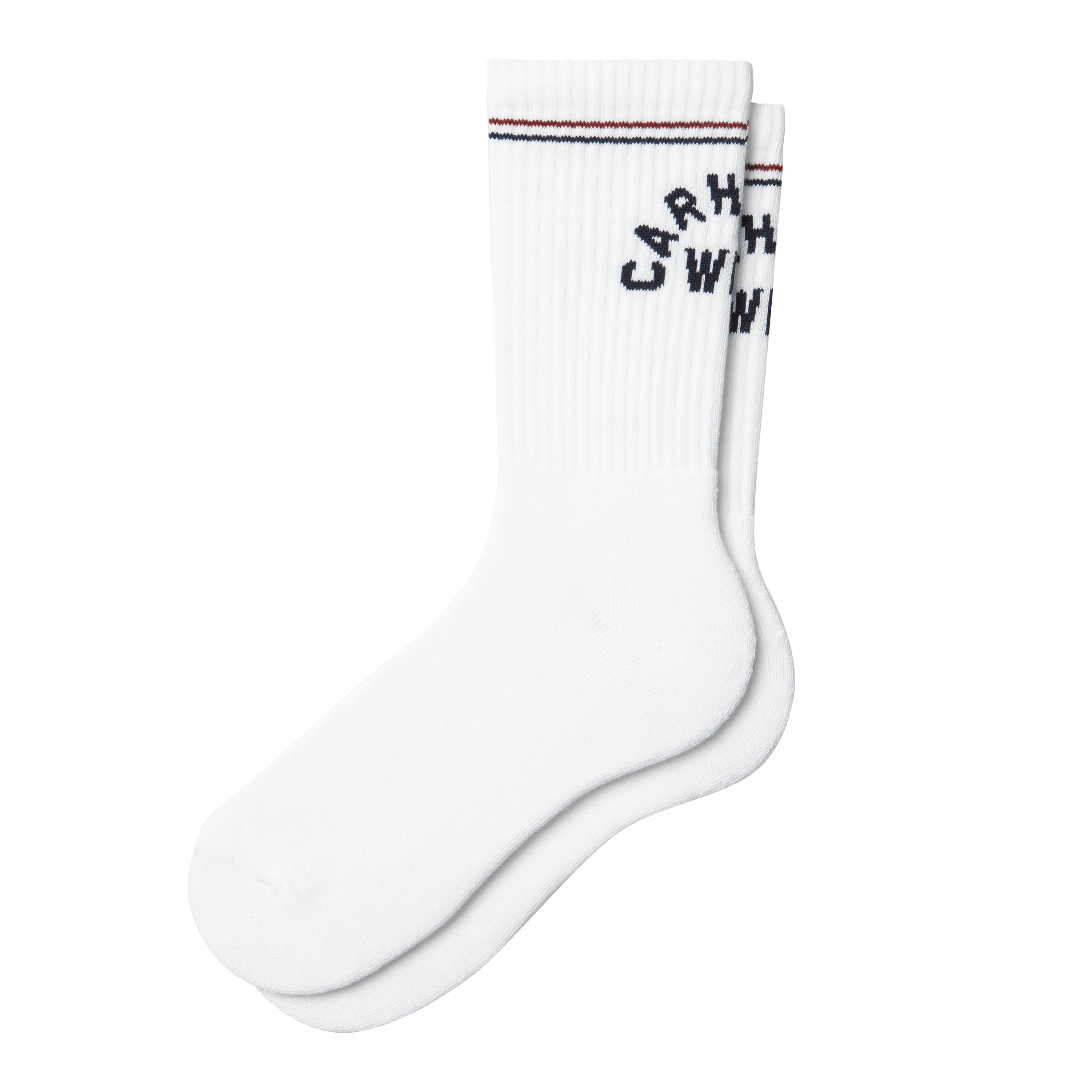 Carhartt WIP Arch Script Socks White / Dark Navy