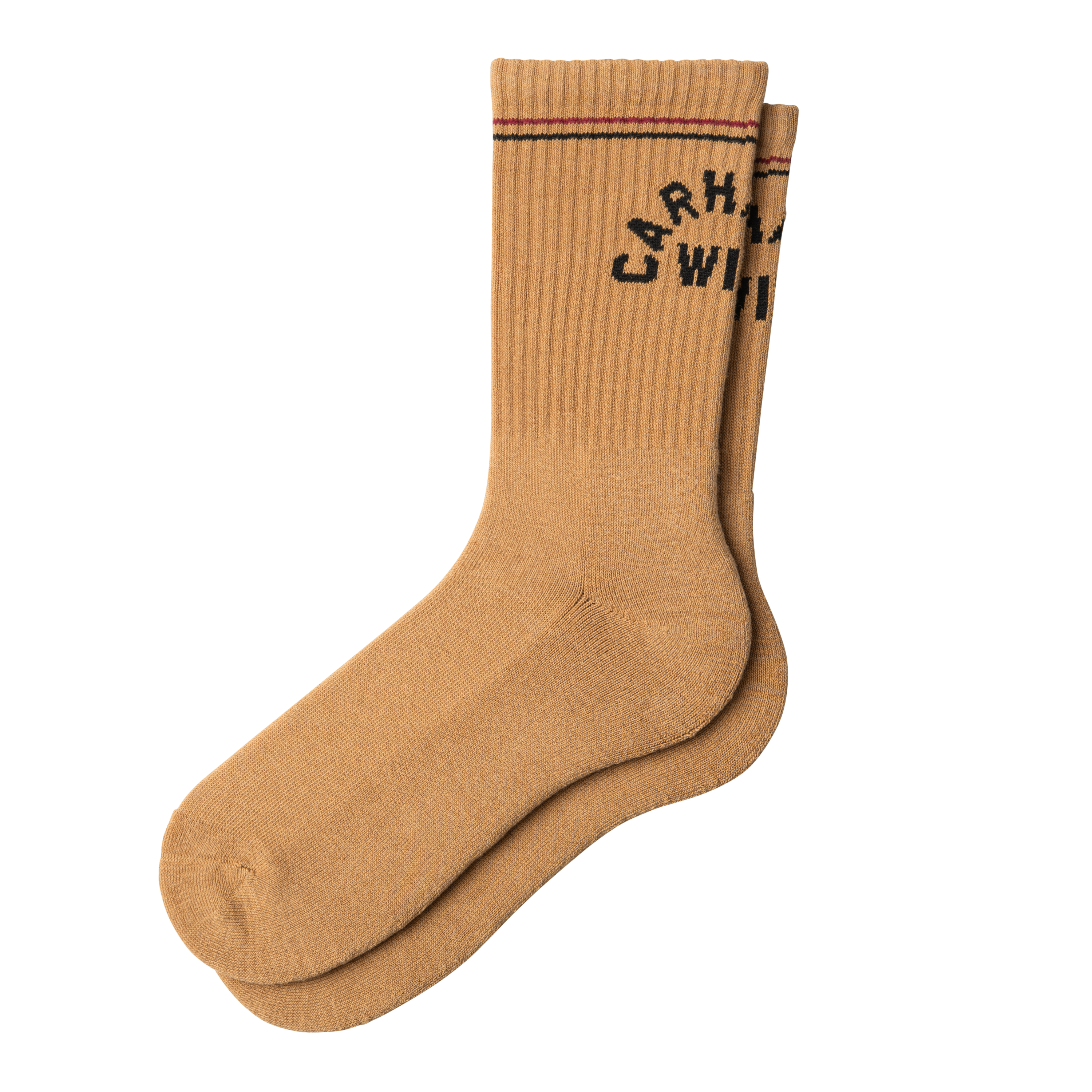 Carhartt WIP Arch Script Socks WIP Dusty H / Black | brown