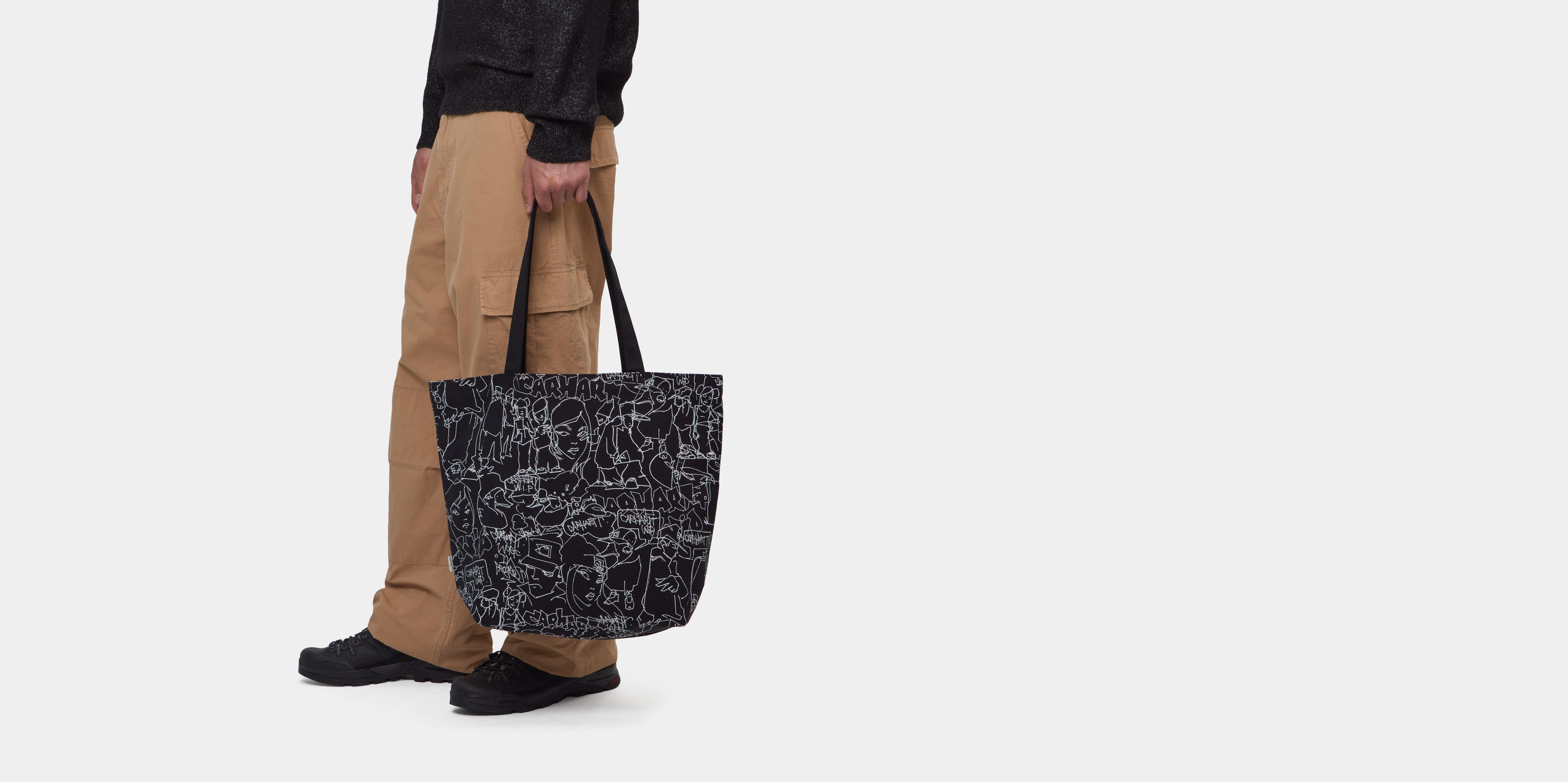 Carhartt WIP Blinkerfluid Tote Blinkerfluid Print, Black