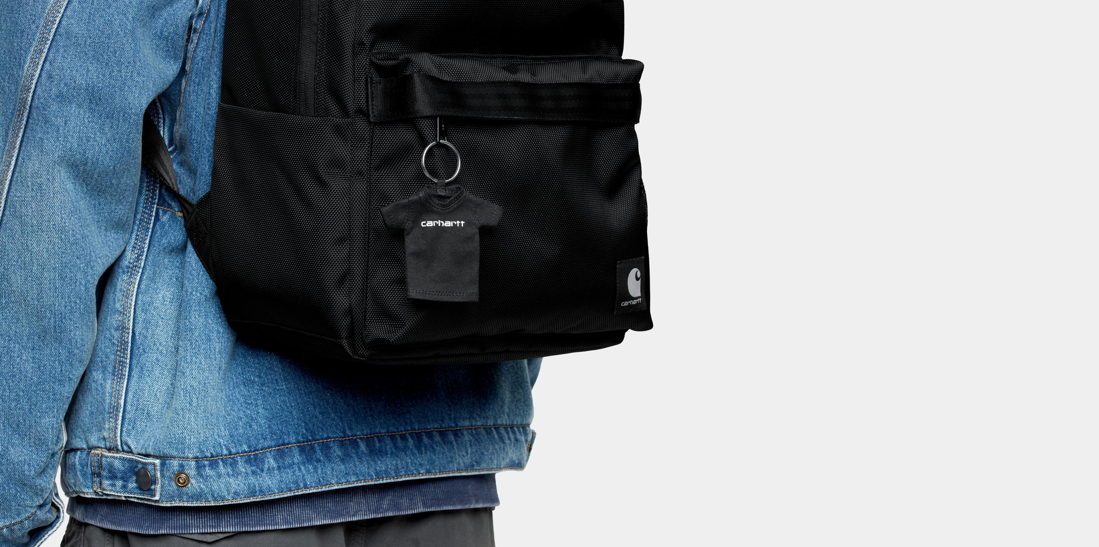Carhartt WIP Mini Script T-Shirt Keychain Black
