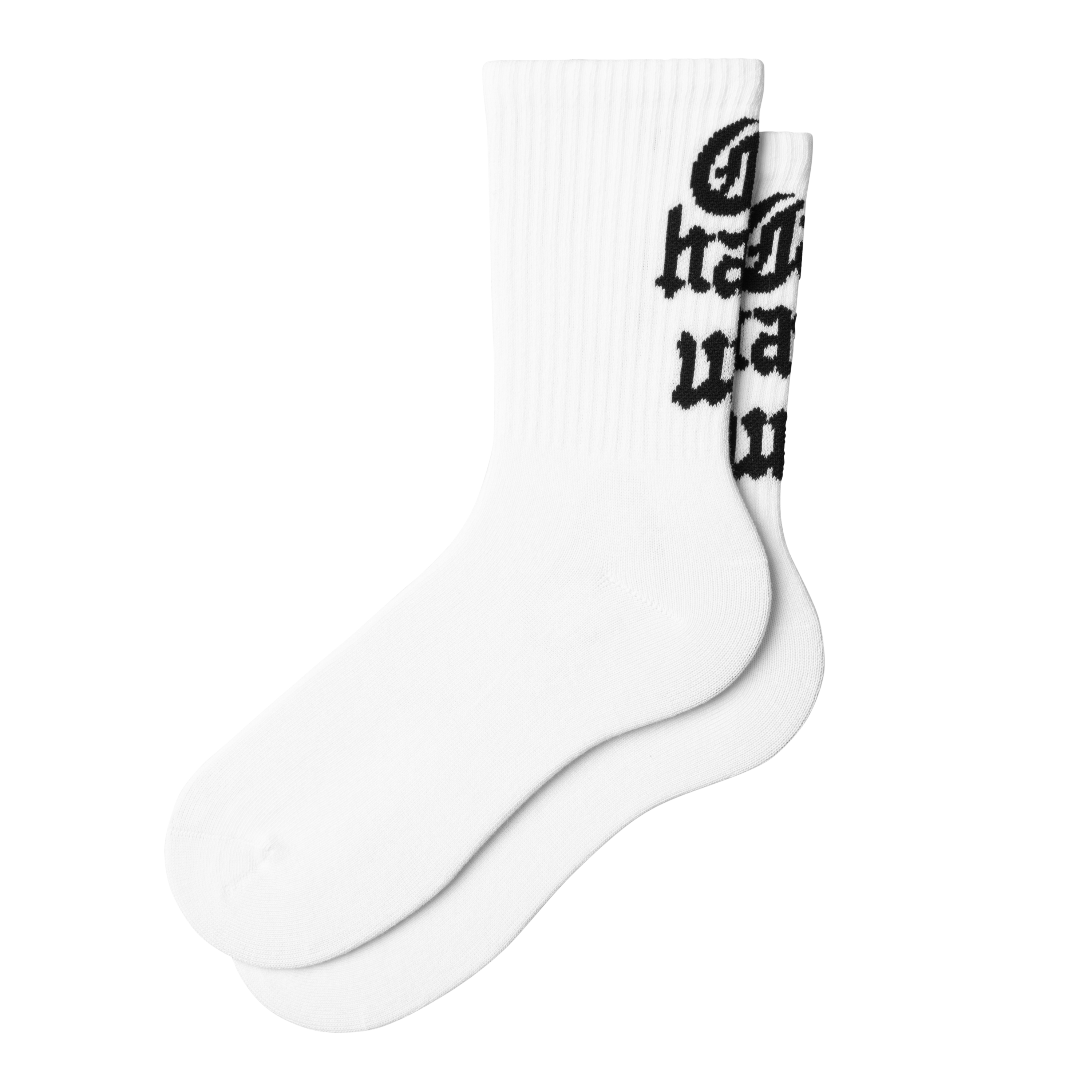 Carhartt WIP W' Blackletter Script Socks White | 3540 | Women