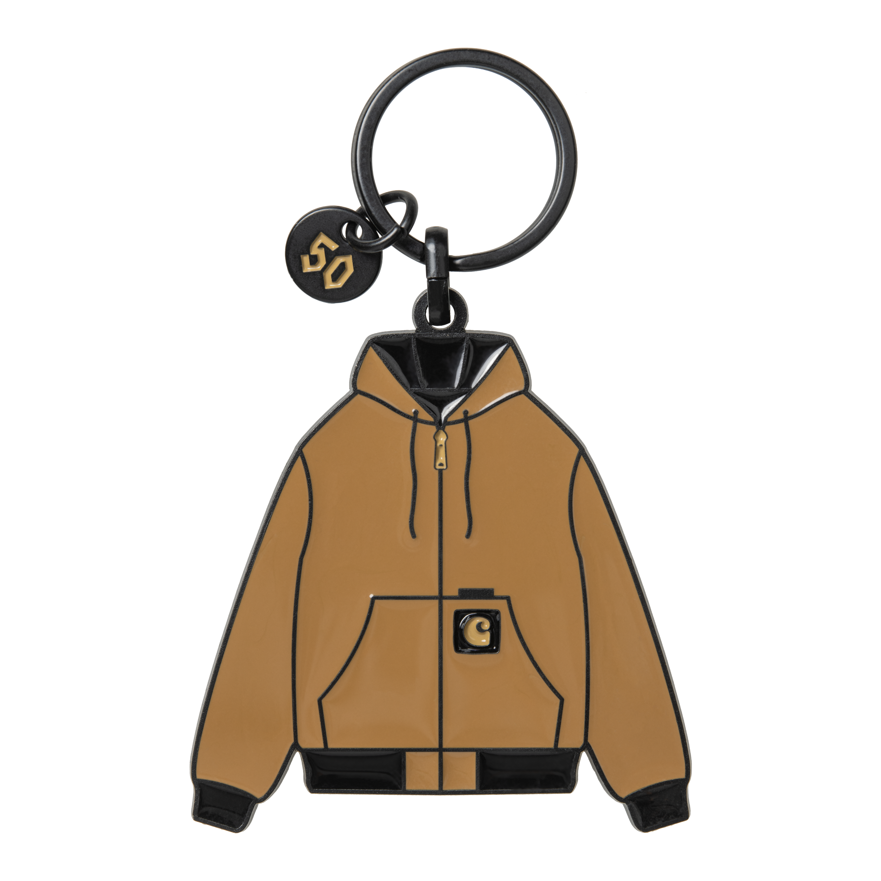 Carhartt WIP OG Active Jacket 50th Anniversary Edition Keychain Hamilton Brown