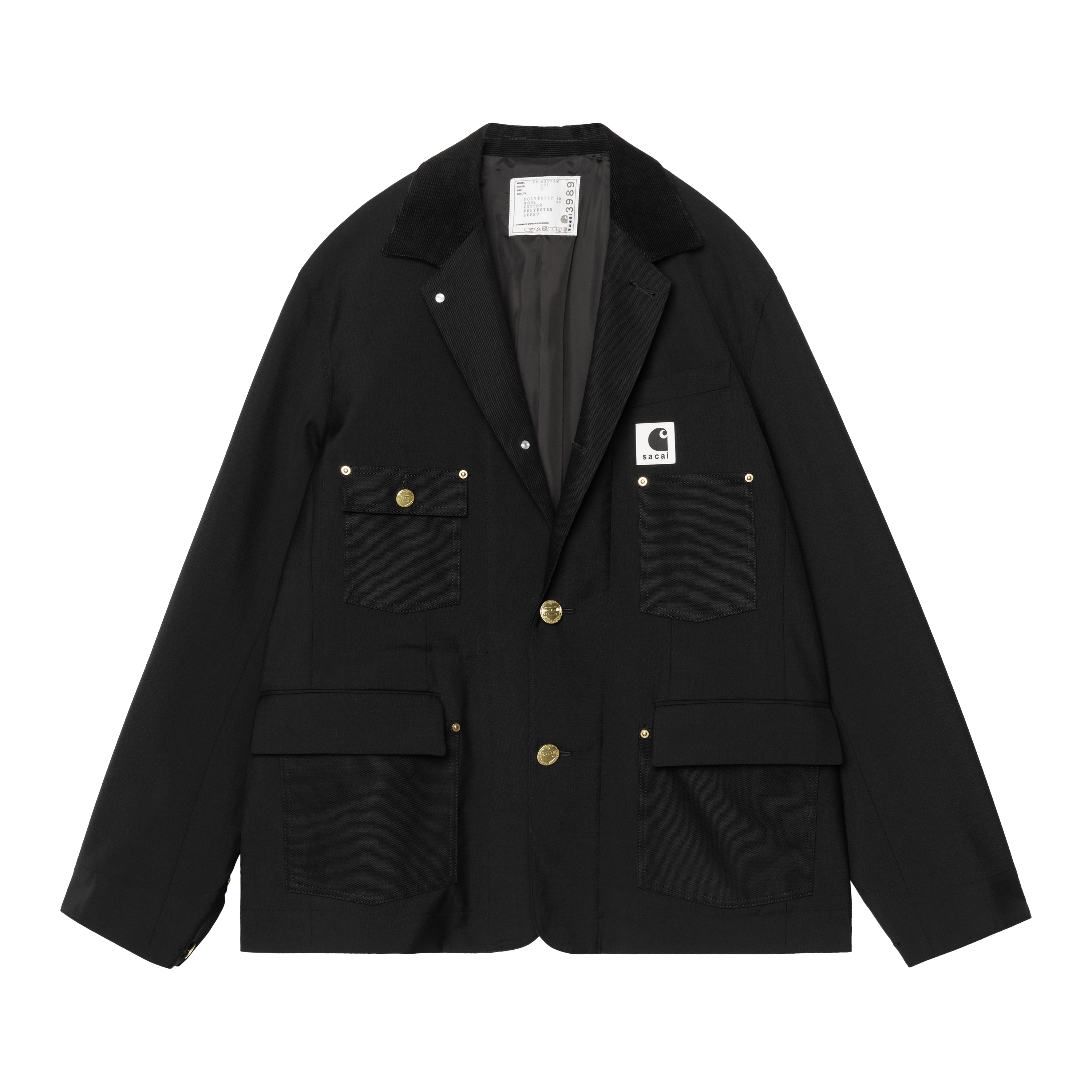 Carhartt WIP sacai x Carhartt WIP Suiting x Duck Jacket, Sacai