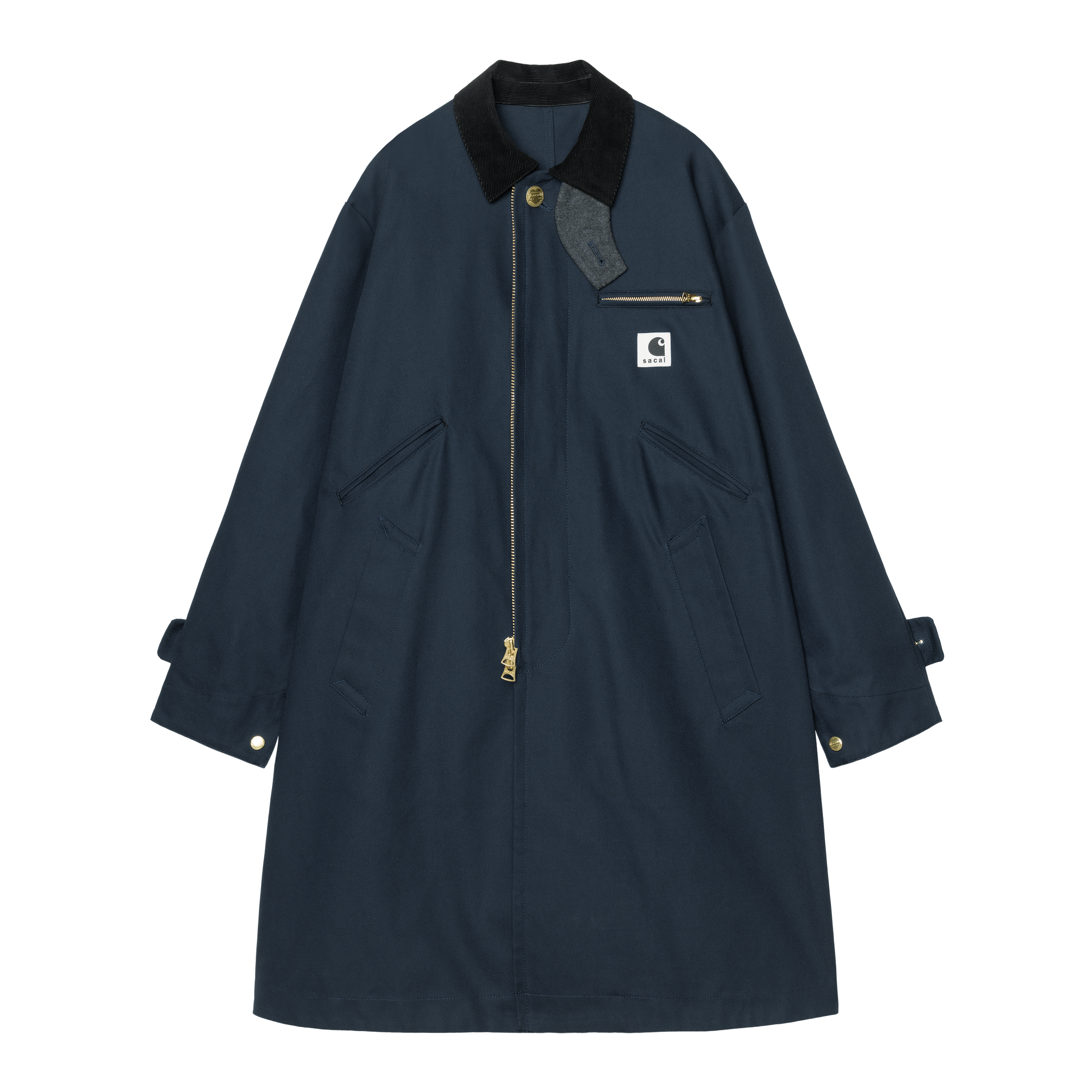 Carhartt WIP sacai x Carhartt WIP Duck Coat, Sacai Blue | Official
